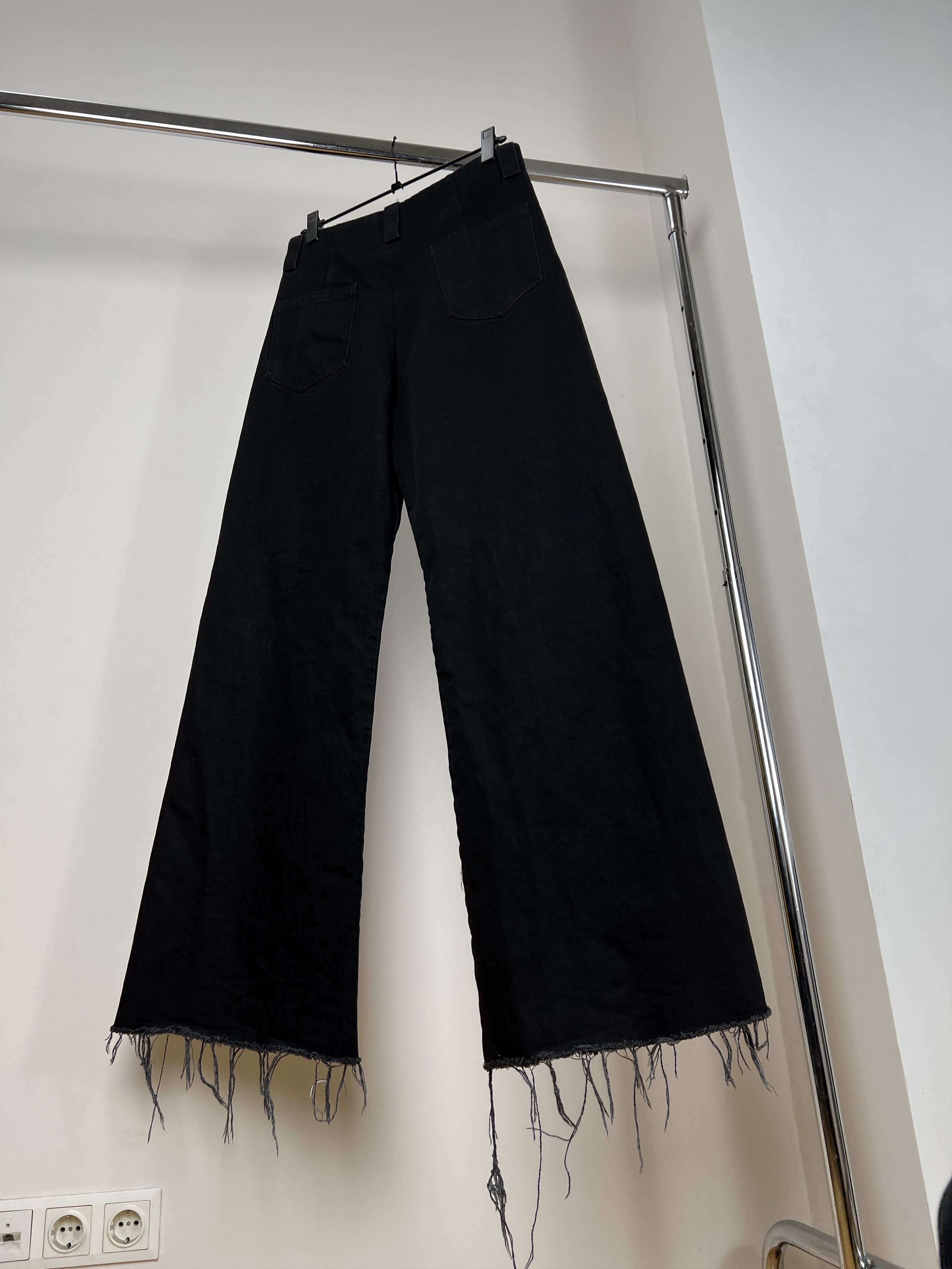 Other NKTRMNV WIDE DENIM PANTS BLACK 01.01 Size US 36 / EU 52 - 23 Thumbnail
