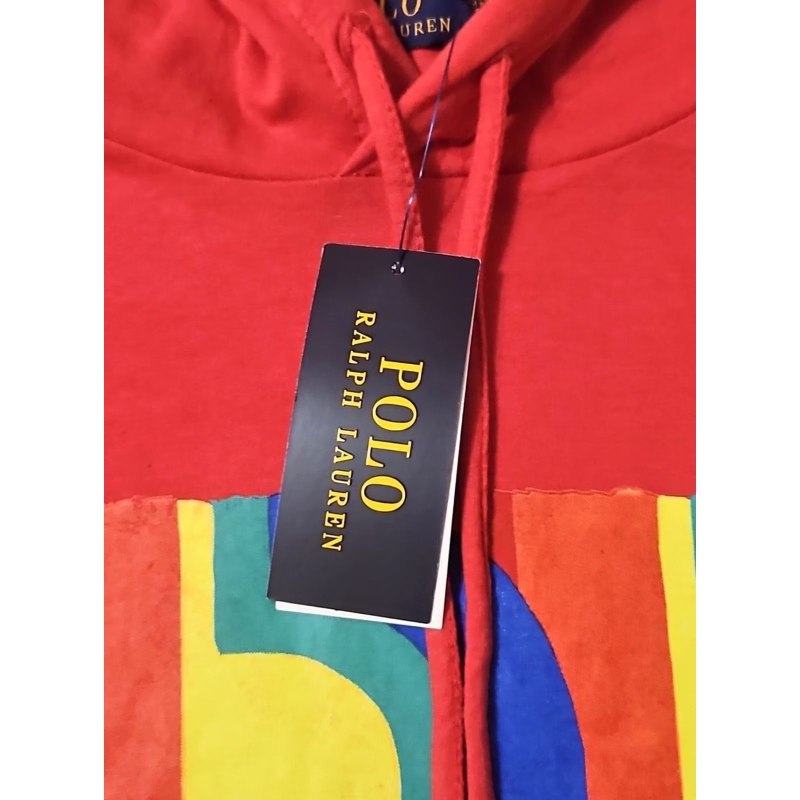 Polo Ralph Lauren Polo Ralph Lauren Hoodie Mens L Red Pony Rainbow Logo Graphic Lightweight Men Size NWT Size US L / EU 52-54 / 3 - 3 Thumbnail