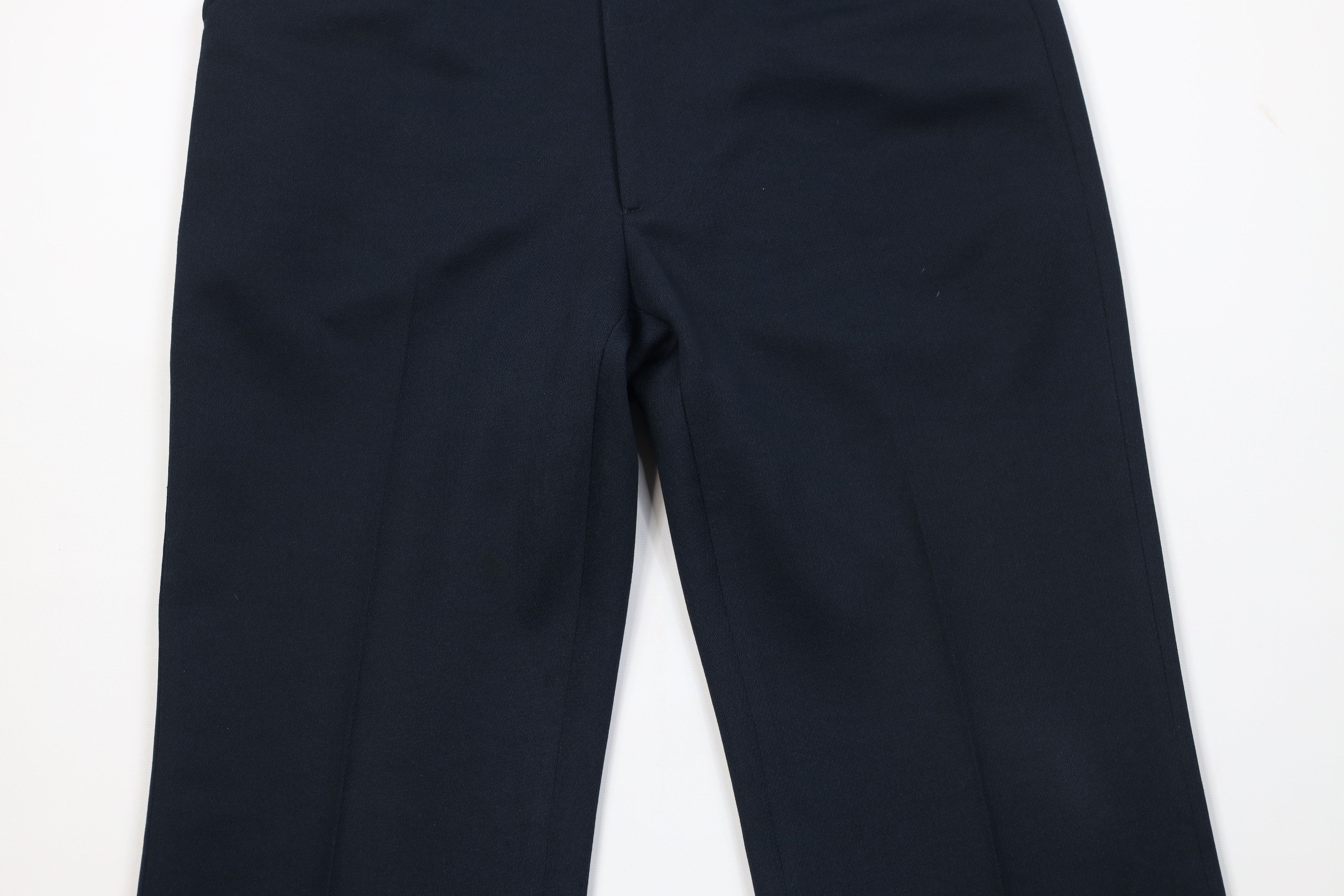 Vintage Vintage 70s Streetwear Knit Flared Wide Leg Chino Pants USA Size US 34 / EU 50 - 3 Thumbnail