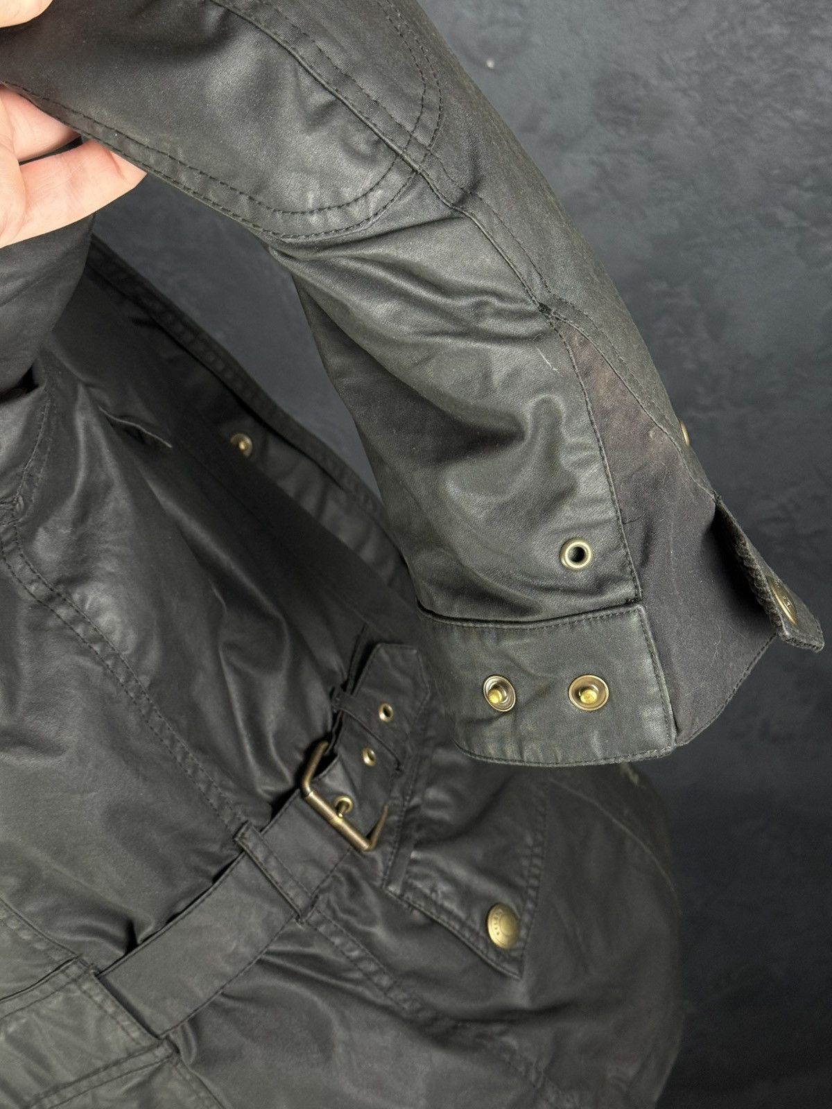Belstaff Belstaff Crosby Motorcycle Waxed Vintage Jacket Men’s Size L Size US L / EU 52-54 / 3 - 21 Thumbnail