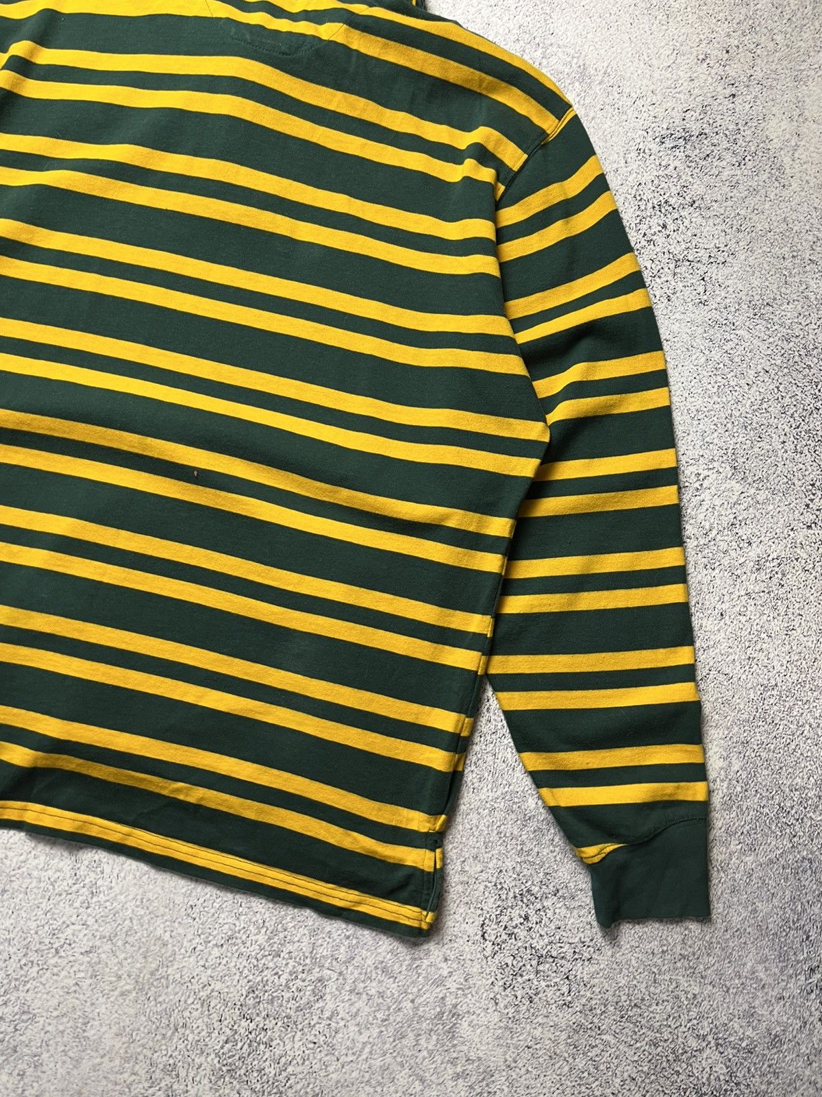Asics South Africa Rugby Asics Jersey Cotton Long Sleeve Shirt Size US XXL / EU 58 / 5 - 19 Thumbnail