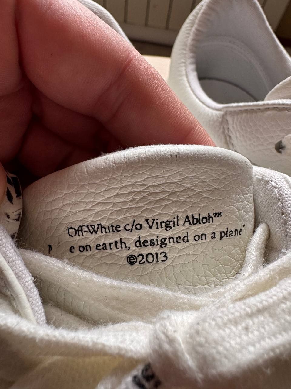 Off-White Off-white vulk low top leather sneakers Size US 10.5 / EU 43-44 - 7 Thumbnail