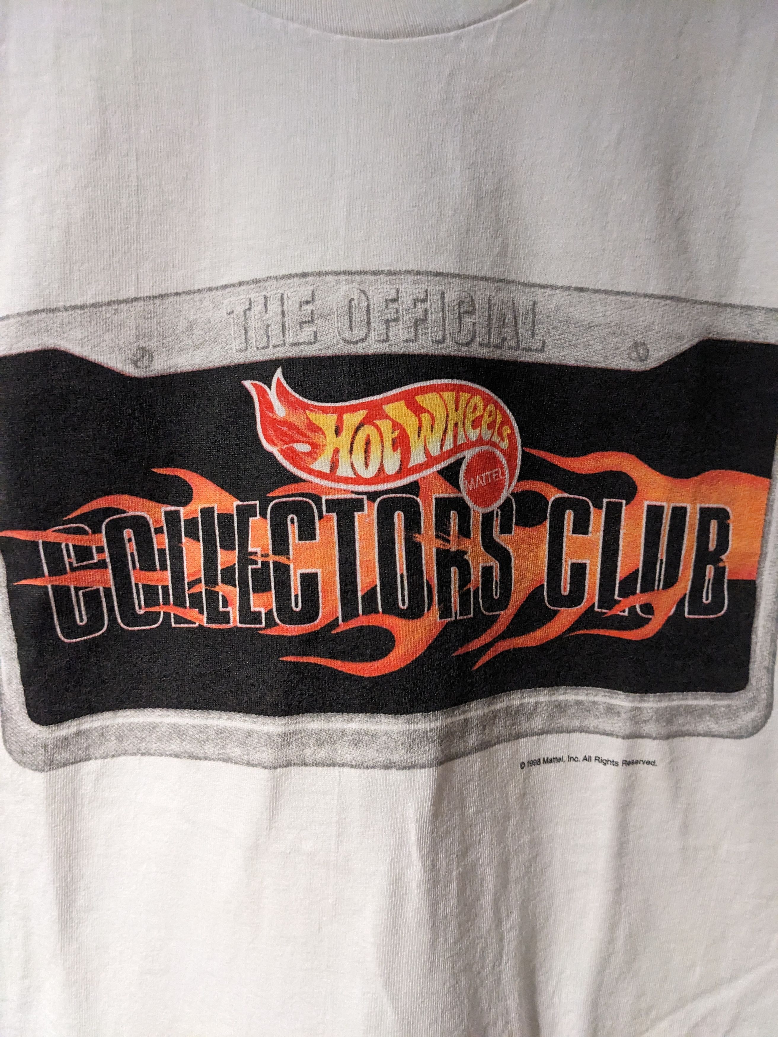 Hanes × Vintage Vintage 1998 Hot Wheels Collectors Club X-Large T-Shirt Size US XL / EU 56 / 4 - 2 Thumbnail