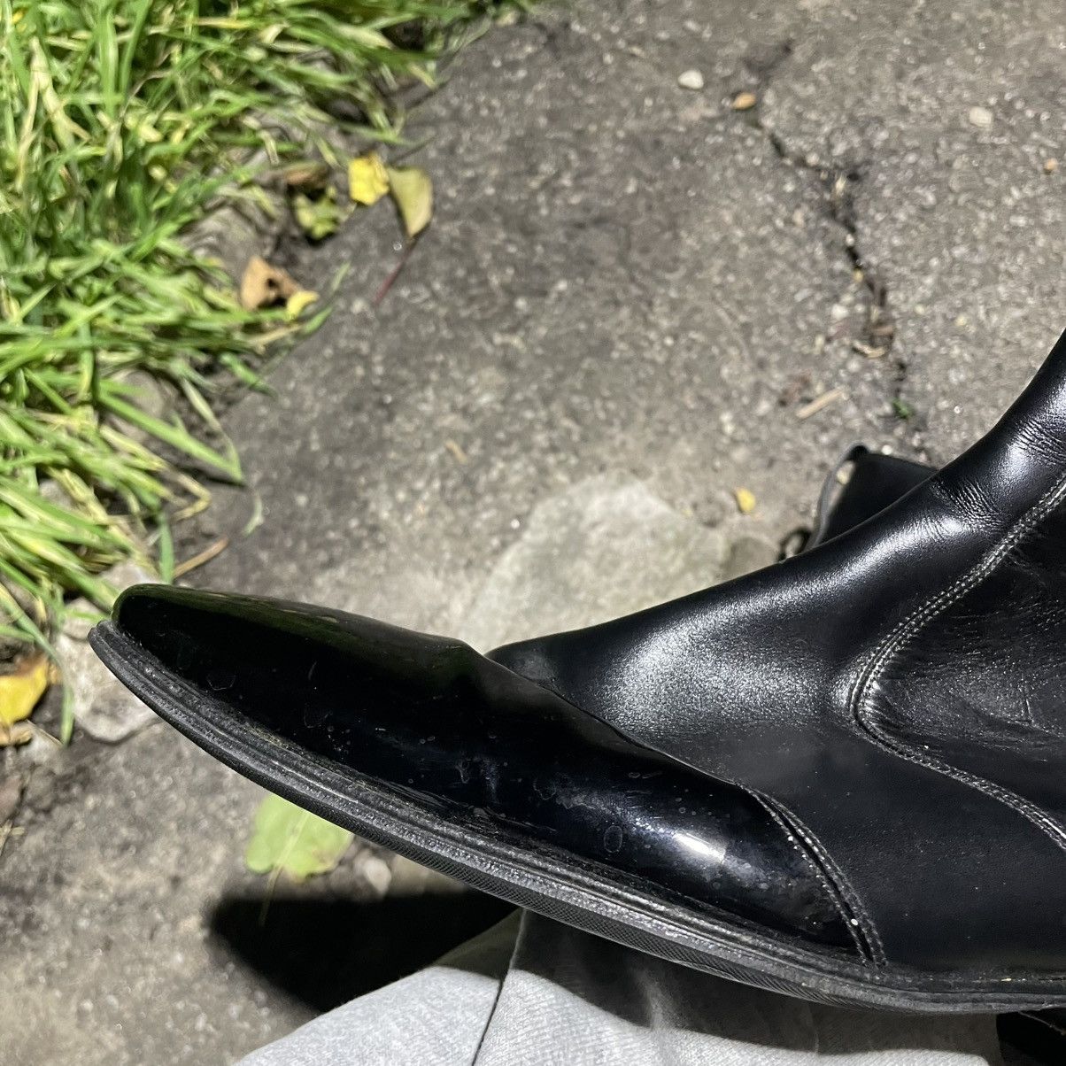 Dior Dior Homme Leather Noir Boots by Hedi Slimane Assche shoes Size US 10 / EU 43 - 5 Thumbnail