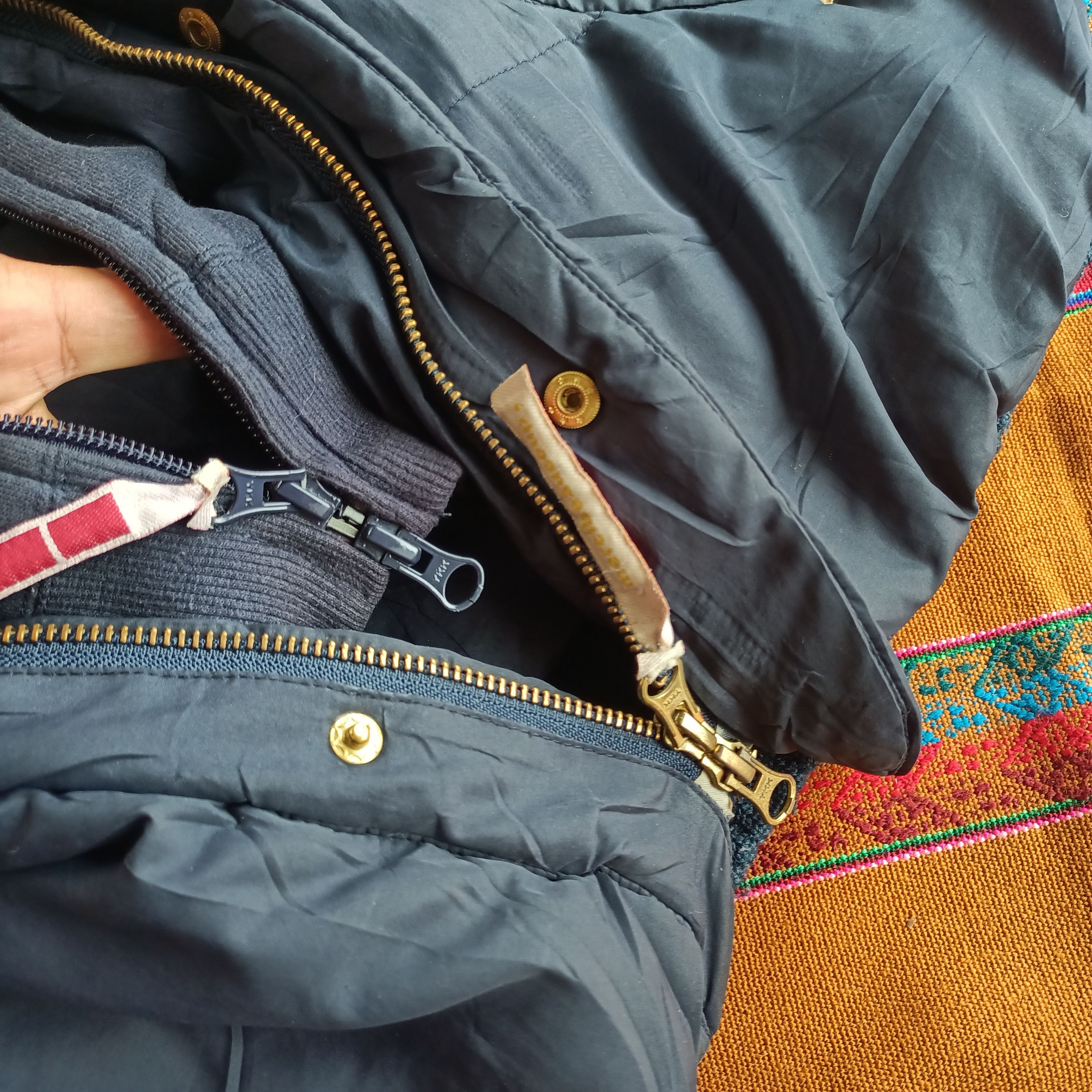 mercibeaucoup Mercibeaucoup double zip two tone winter jacket issey miyake Size US M / EU 48-50 / 2 - 10 Thumbnail