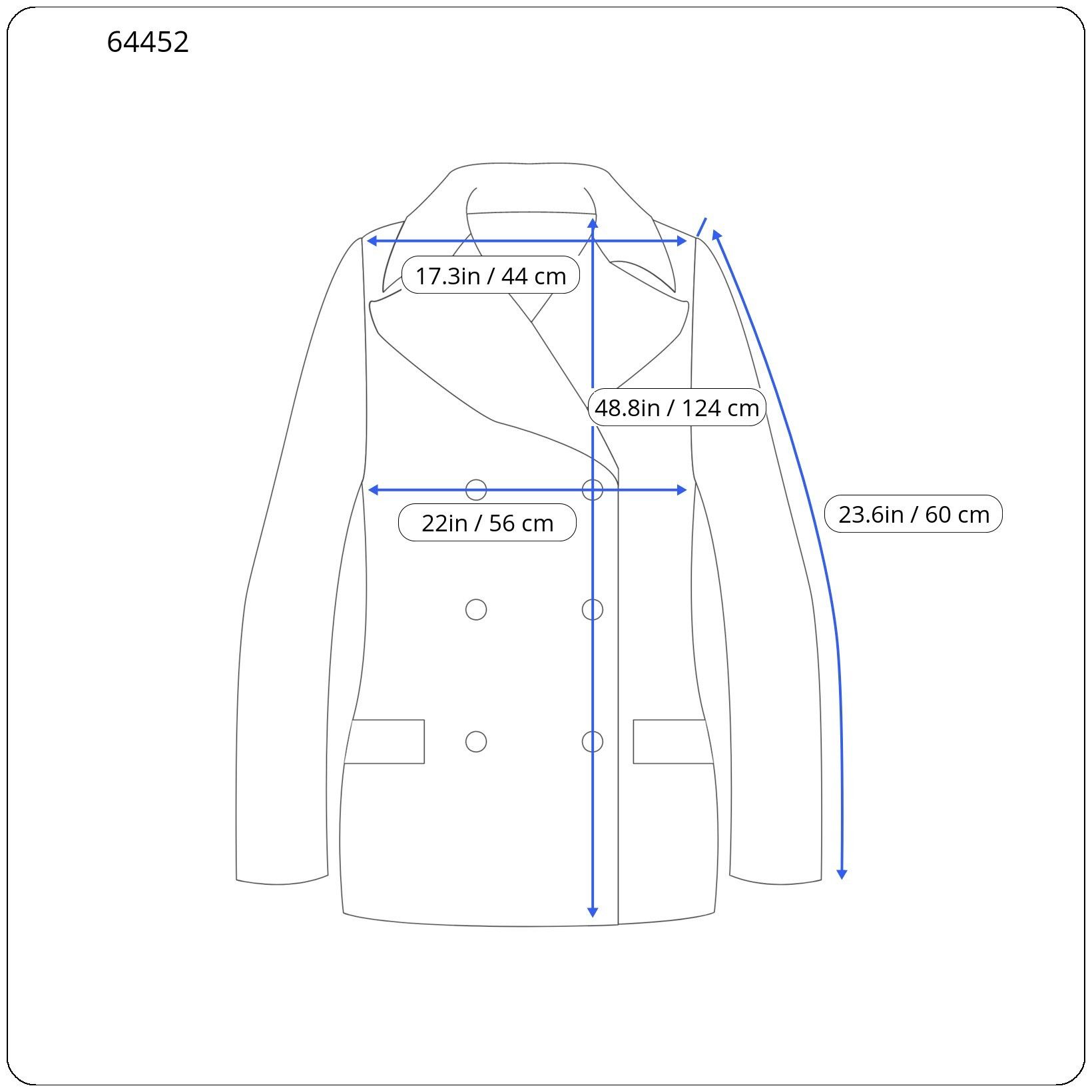 Sandro SANDRO Mystere Coat Women's (EU) 40 Double Breasted Wool Size L / US 10 / IT 46 - 3 Thumbnail