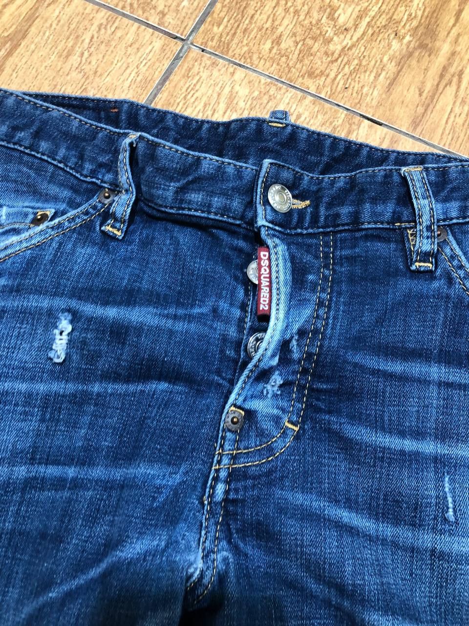 Dsquared2 Dsquared2 Skinny Faded Cotton Ripped Distressed Skinny Jeans Size US 32 / EU 48 - 20 Thumbnail