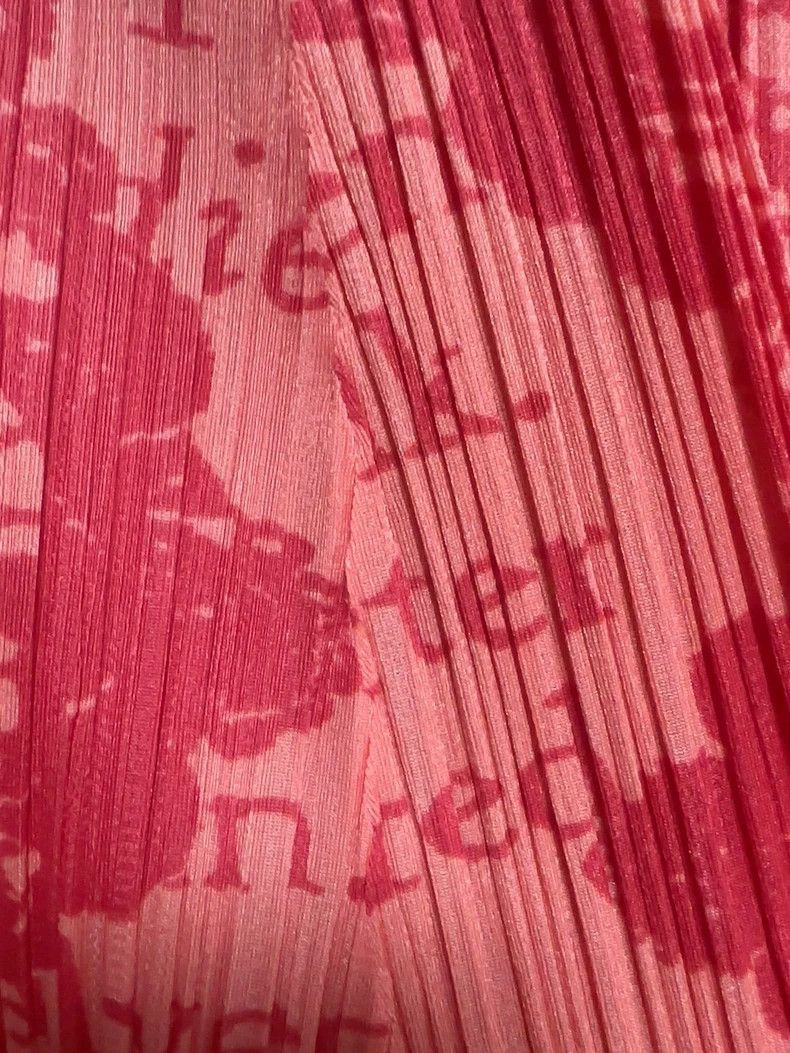 Issey Miyake issey miyake size:1 Patterned long dress Size 31" - 4 Thumbnail