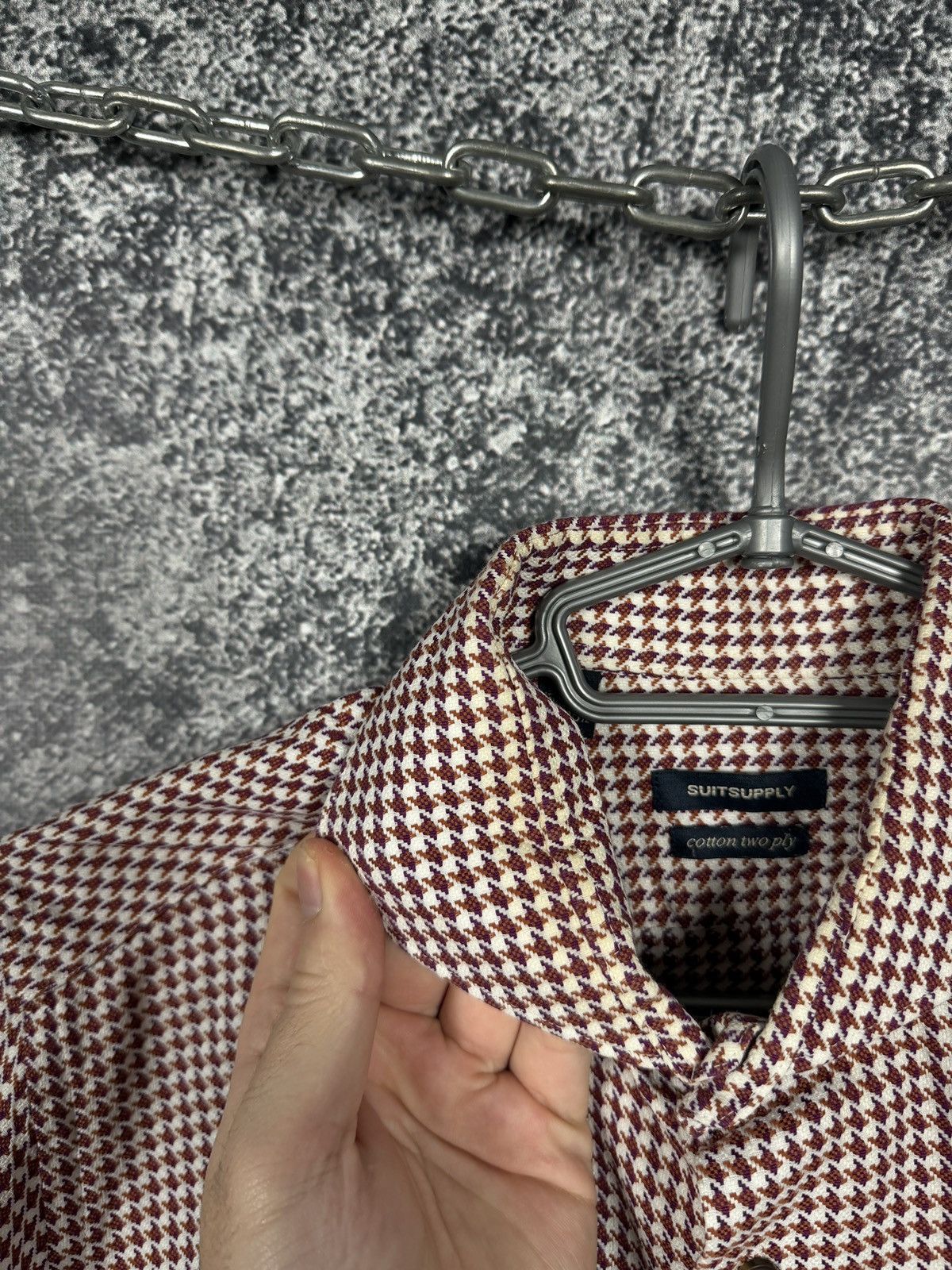 Suitsupply Suitsupply Long Sleeve Shirt Button Up Cotton Two Ply Sz 39 Size US M / EU 48-50 / 2 - 15 Thumbnail