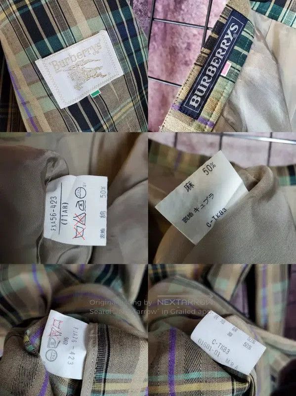 Burberry Burberry Beige Checkered Long Sleeve Cardigan. Size M / US 6-8 / IT 42-44 - 9 Thumbnail