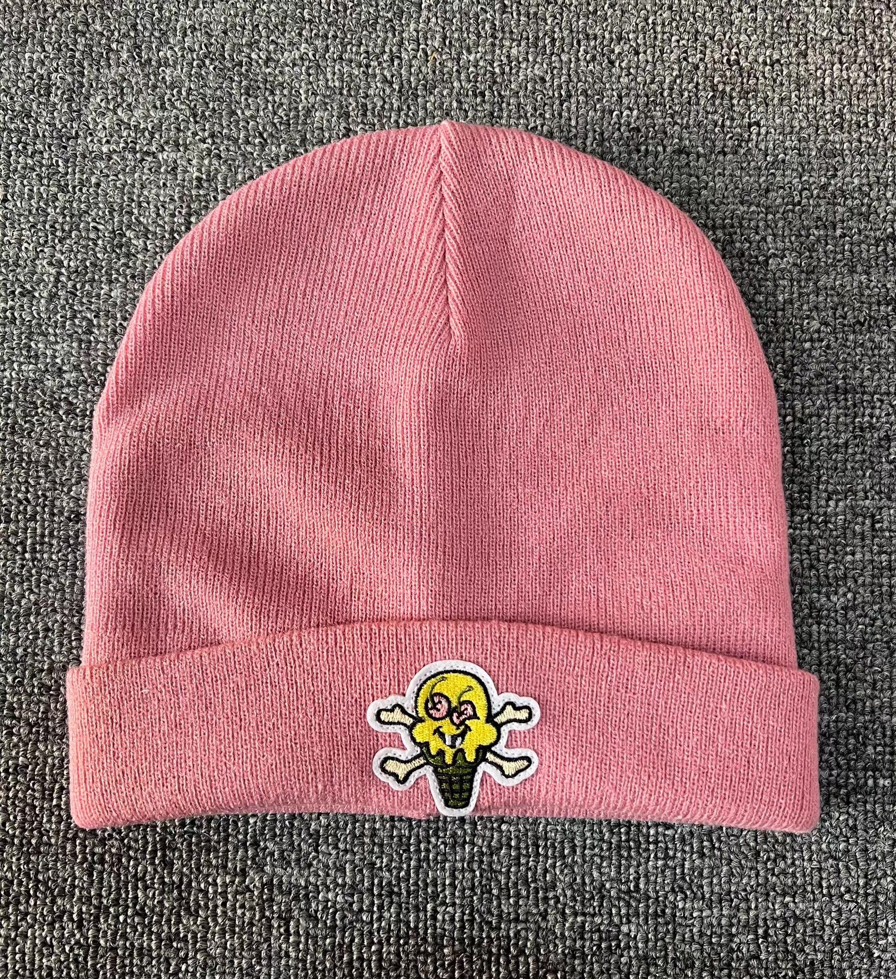 Billionaire Boys Club 22FW BBC ICECREAM Embroidered Skull Ice Cream Beanie Q7 Size ONE SIZE - 1 Thumbnail