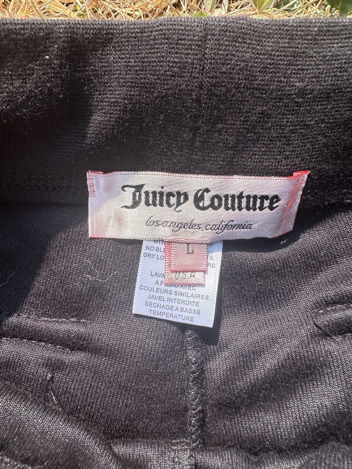 Juicy Couture Juicy couture diamond logo fuzzy velvet sweatpants size L Size 34" / US 12 / IT 48 - 4 Thumbnail
