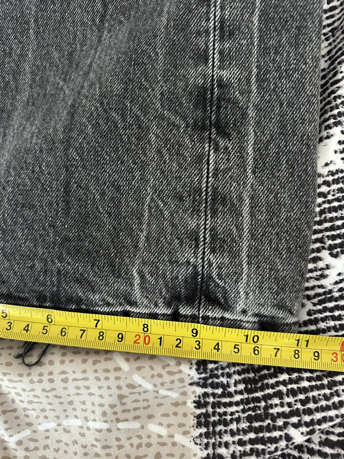 Balenciaga [S] Fall22 The Lost Tape Gray flared jeans Size US 33 - 14 Thumbnail