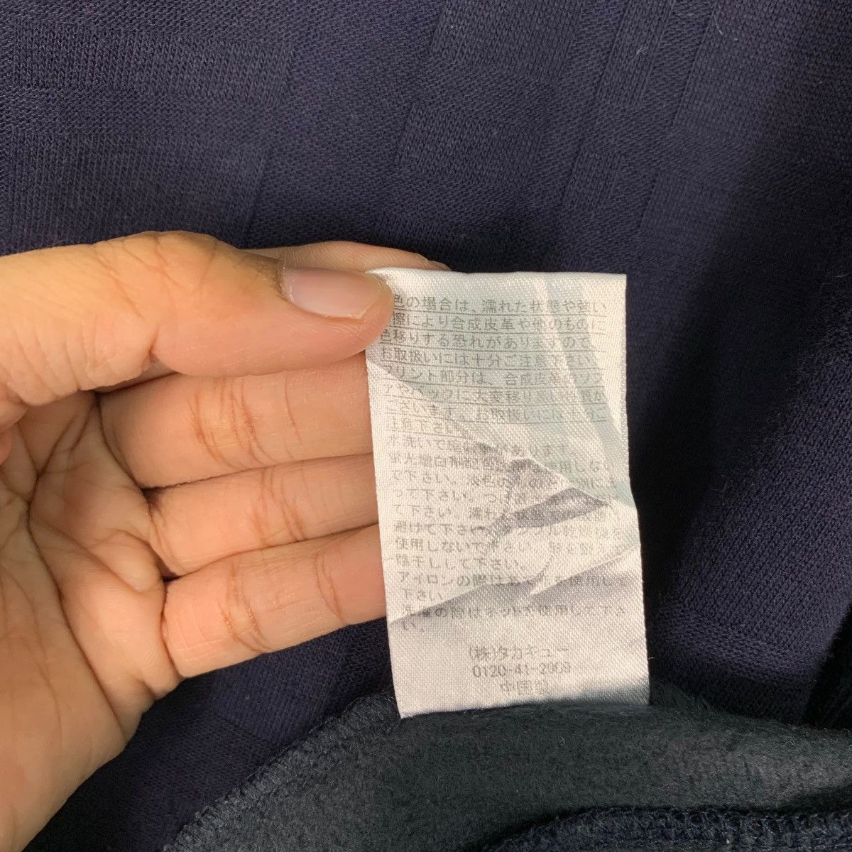 semanticdesign SEMANTIC DESIGN Navy Blue Casual Jacket #0968-C43 Size US M / EU 48-50 / 2 - 17 Thumbnail