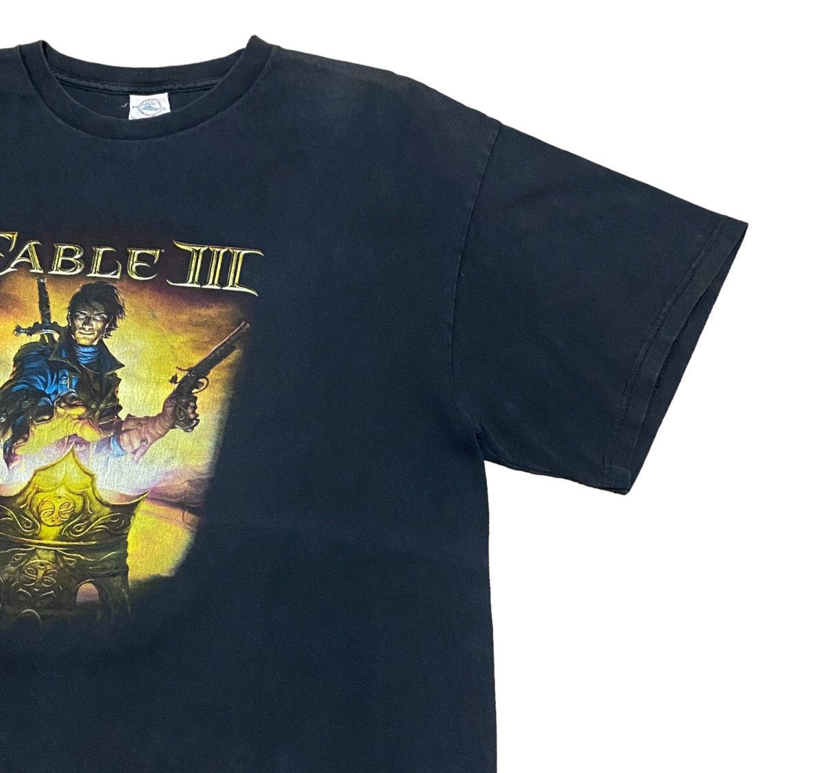 Vintage Very Rare Design Vintage Video Game Fable lll T-shirt 2000s Size US L / EU 52-54 / 3 - 6 Thumbnail