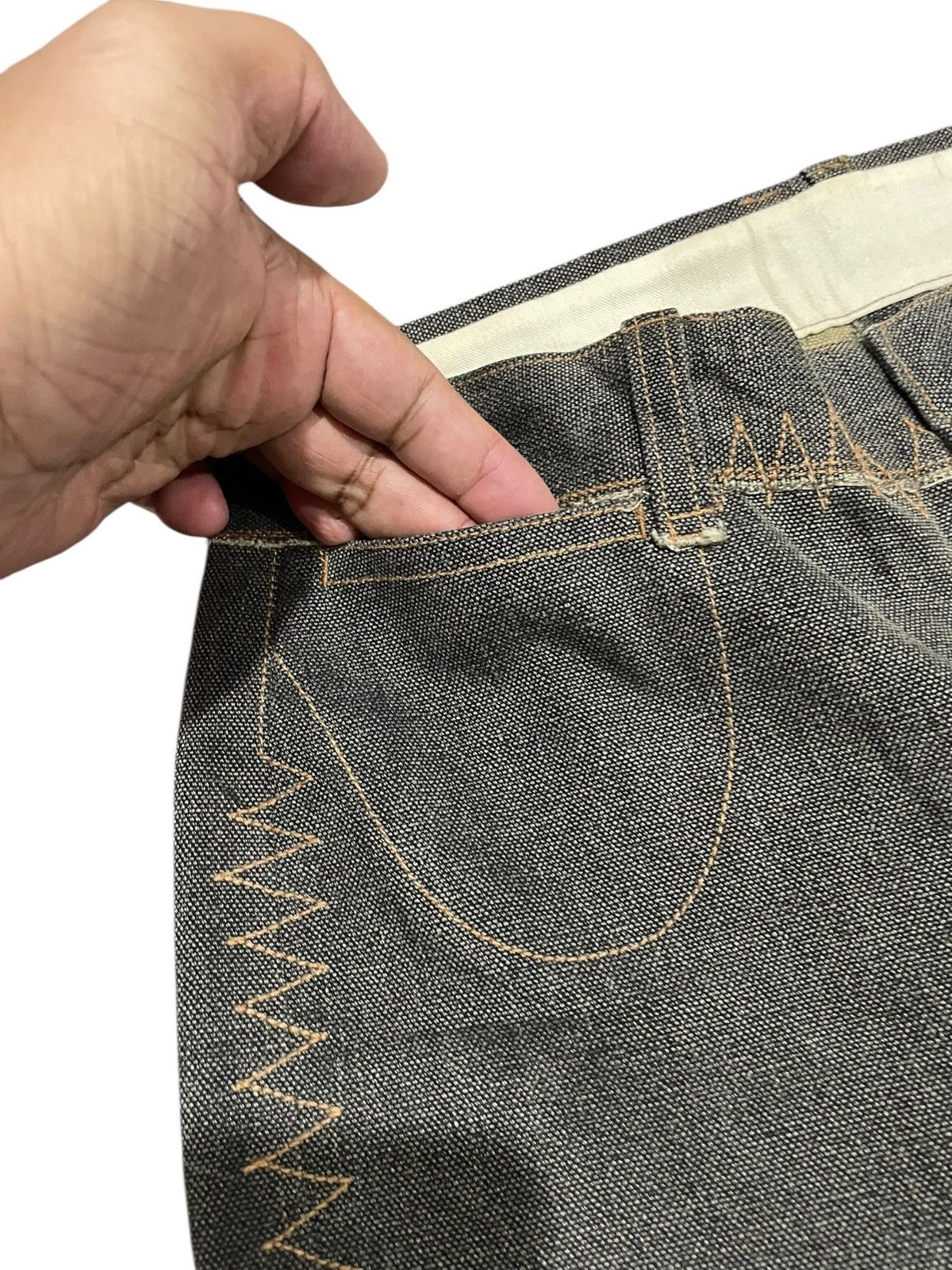 Tsumori Chisato Issey Miyake Tsumori Chisato Capris Jeans Size 30" / US 8 / IT 44 - 13 Thumbnail