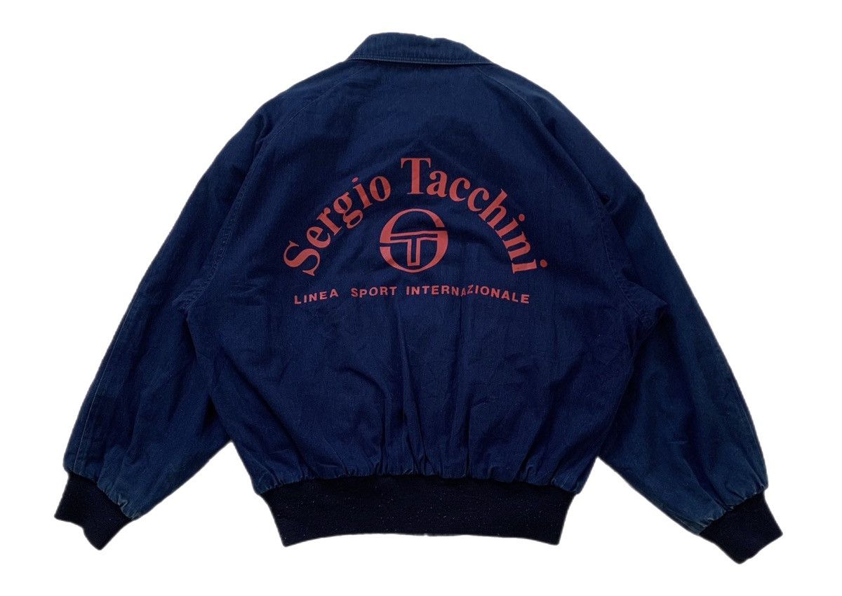 Sergio Tacchini Sergio Tacchini Big Print Logo Bomber Jacket Size US L / EU 52-54 / 3 - 1 Thumbnail