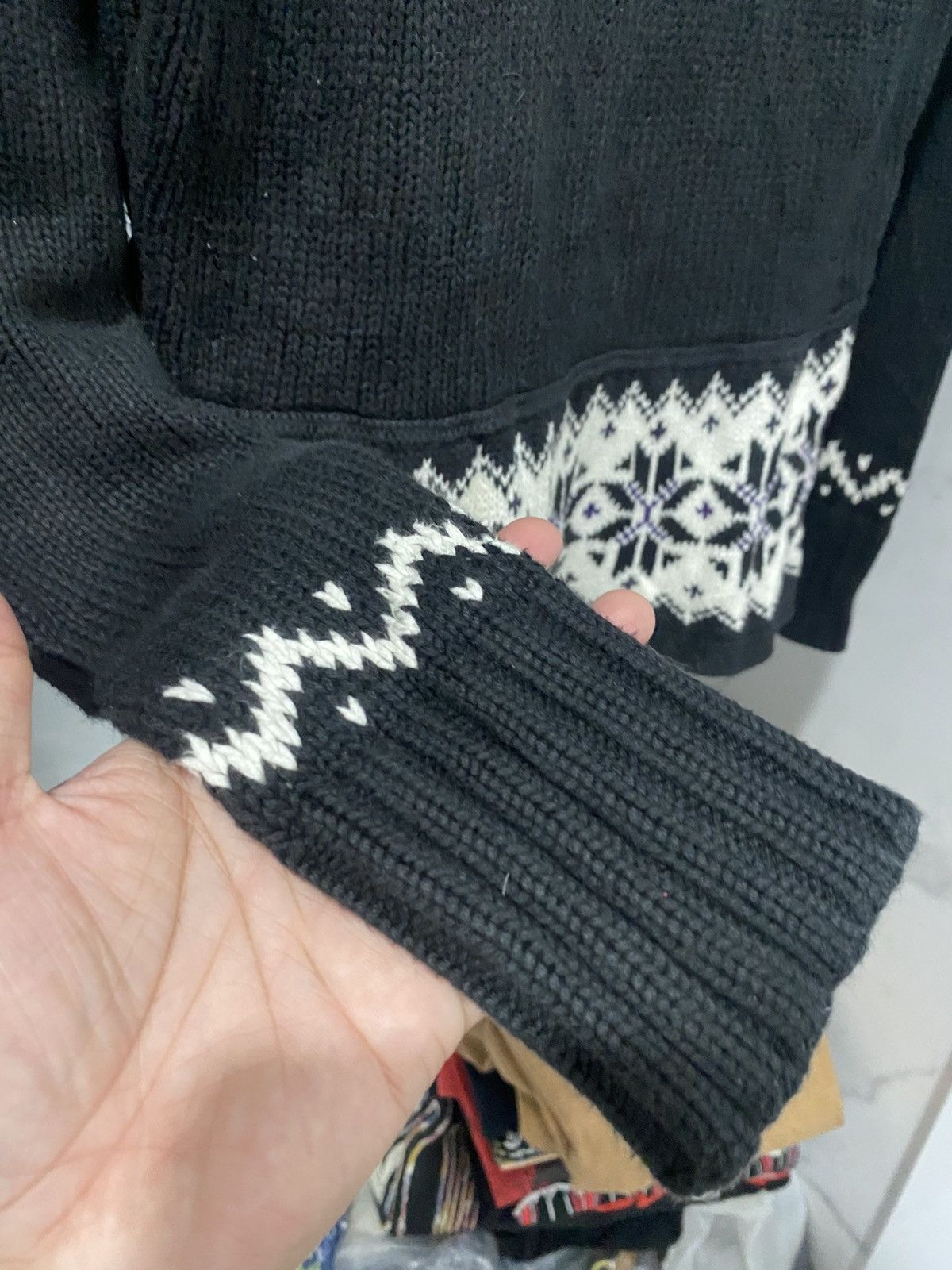 RRL Ralph Lauren × Ralph Lauren × Vintage Ralph Lauren Knitted Vintage Size S / US 4 / IT 40 - 6 Thumbnail