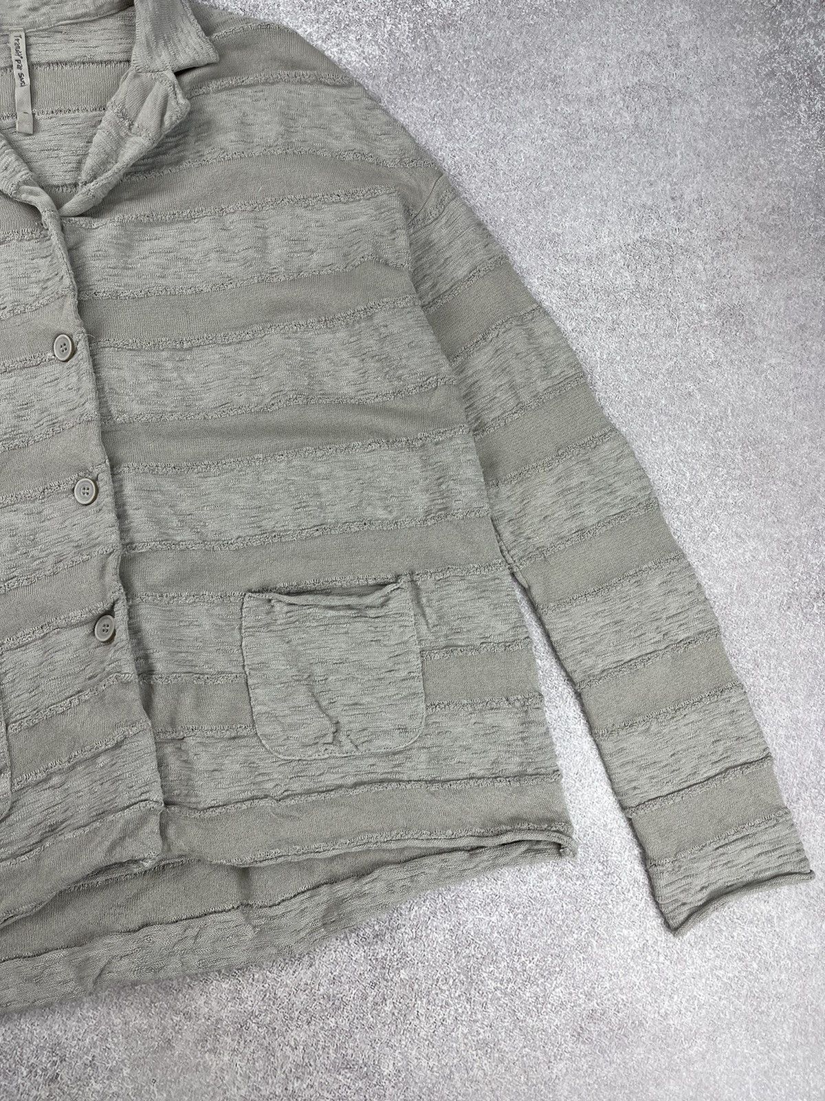 Transit × Transit Uomo × Vintage Avant Garde Transit Par Such Knit Sweater Cardigan Size 2 Size M / US 6-8 / IT 42-44 - 2 Thumbnail