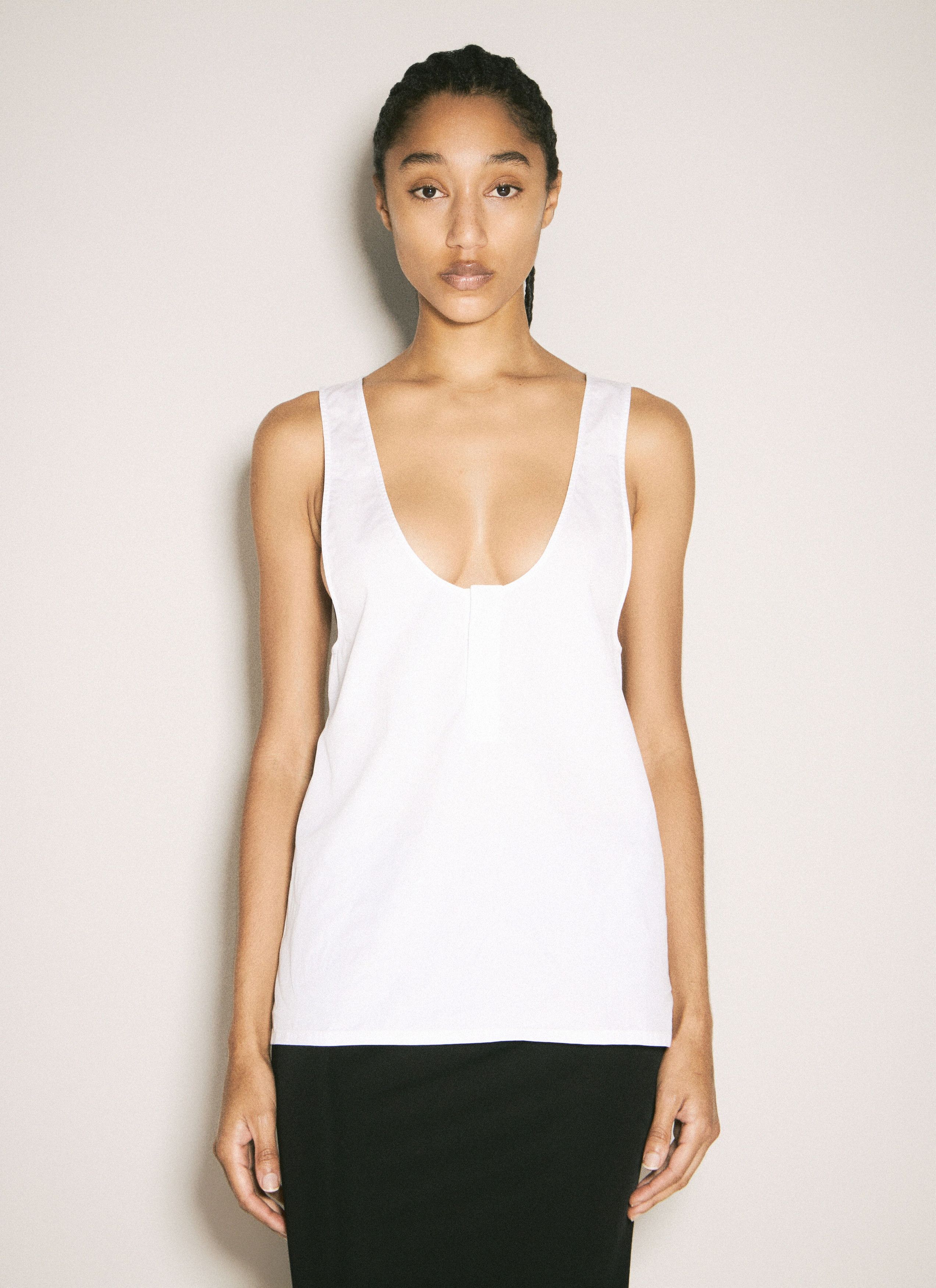 Saint Laurent Paris Henley Tank Top Size XS / US 0-2 / IT 36-38 - 1 Thumbnail