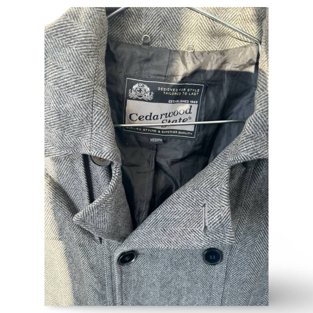Cedarwood State Cedarwood State Herringbone coat #989 Size US M / EU 48-50 / 2 - 2 Thumbnail