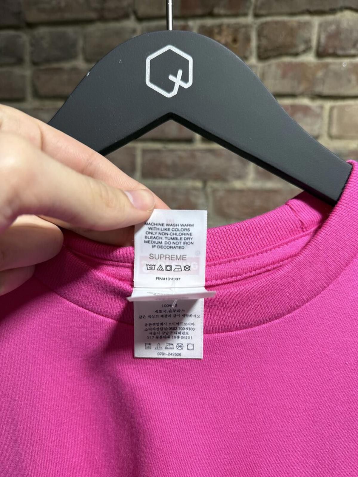 Supreme Supreme Anti-Racism Tee Pink Sz. M Size ONE SIZE - 4 Thumbnail