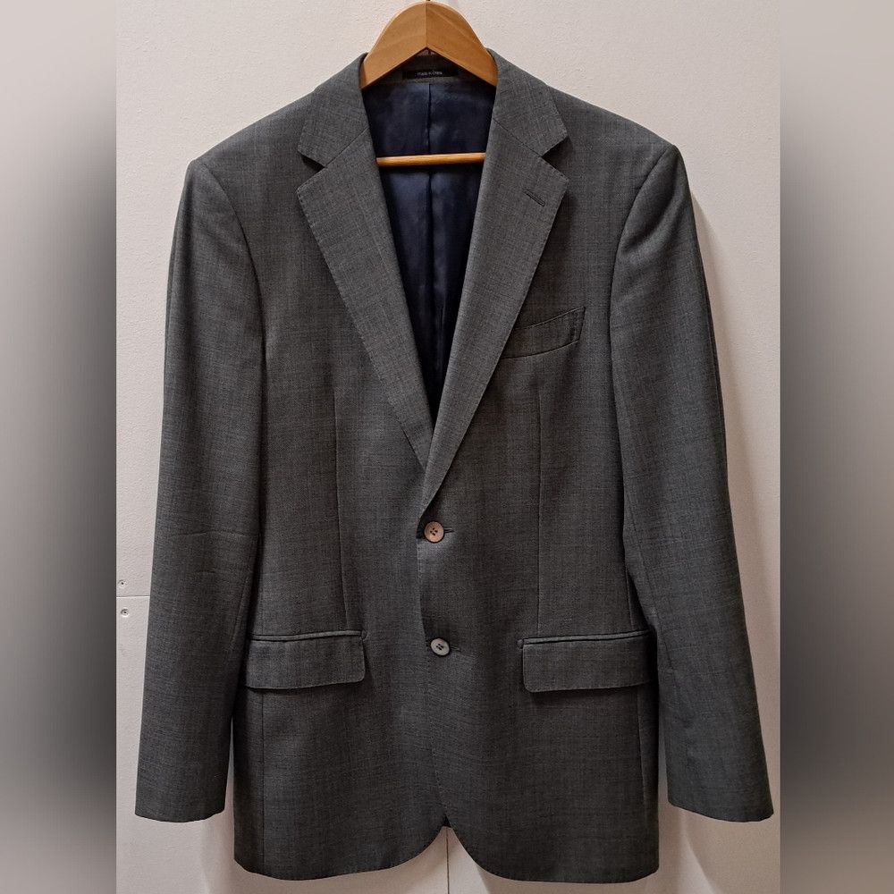 image of Suitsupply Men's Sport Coat Jacket Perennial Barberis Napol in Grey (Size 42L)