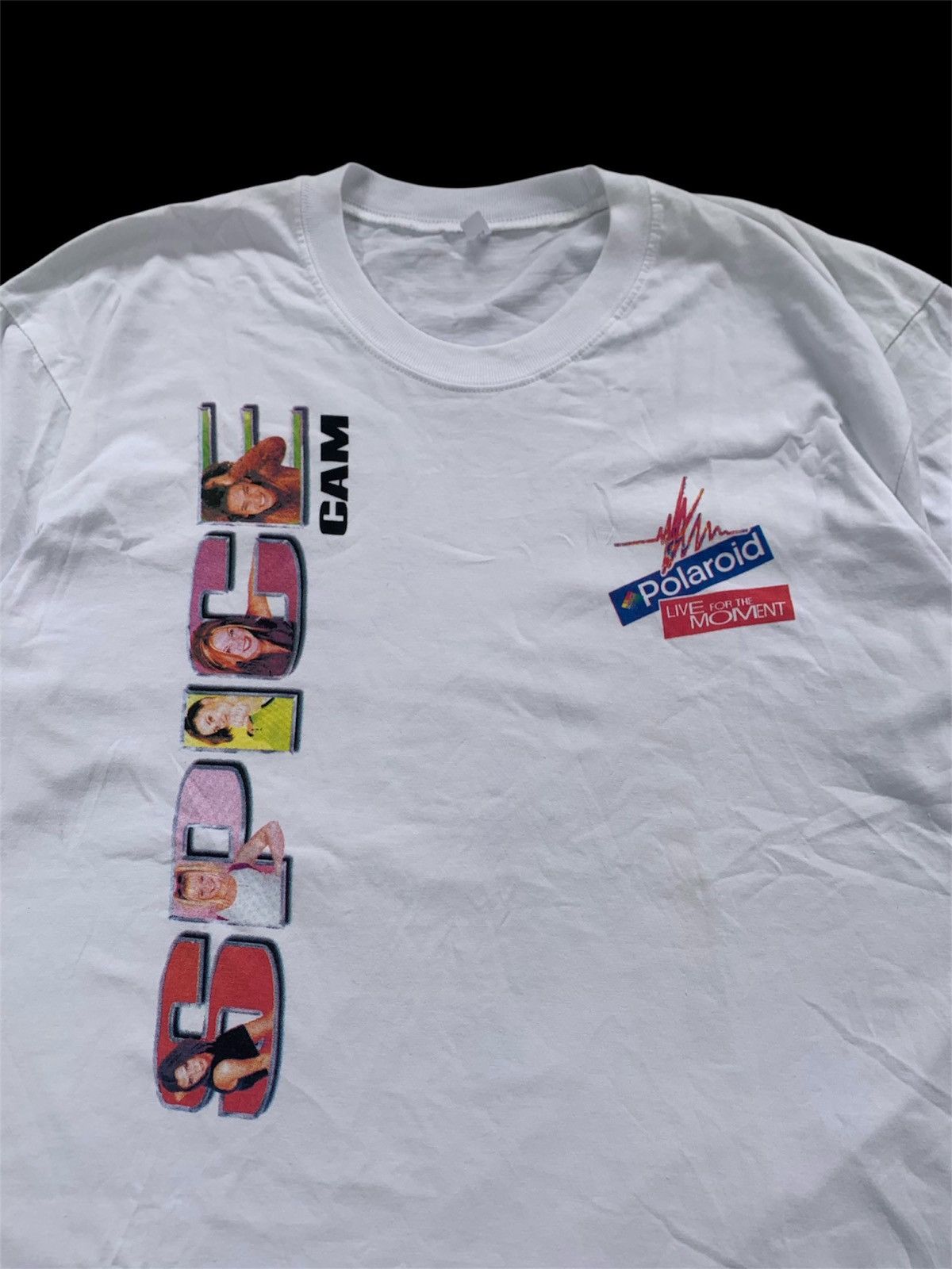Band Tees × Vintage Vintage 90s Spice Girls Promo Tee Polaroid Size US L / EU 52-54 / 3 - 2 Thumbnail