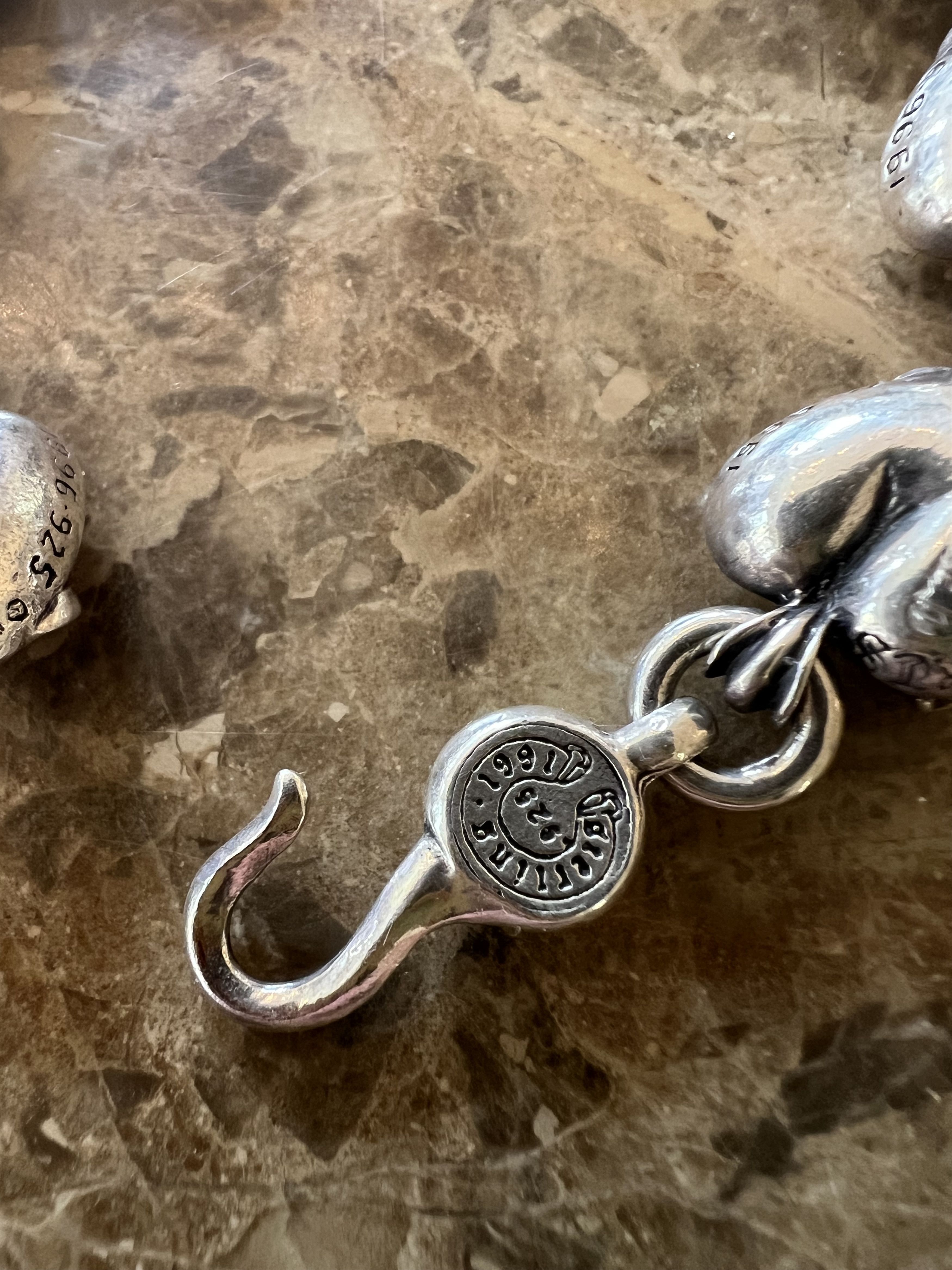 Chrome Hearts Chrome Hearts Heart Link Bracelet Size ONE SIZE - 3 Thumbnail