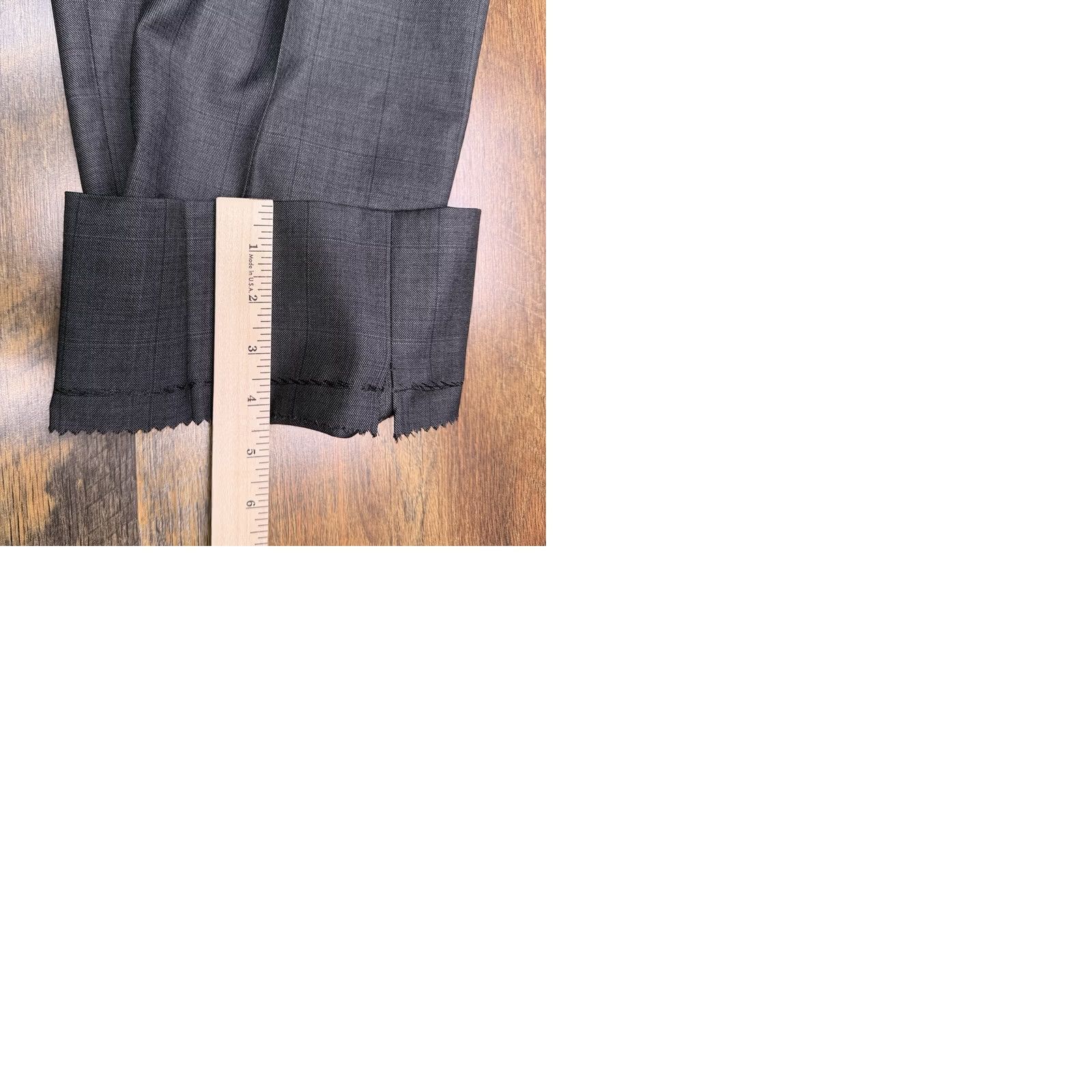 Jos. A. Bank Jos. A. Bank Signature Gold Suit 44 XL Gray Wool Striped 2 Piece Blazer Pants 36x30 Mens Regular, Vintage? No Size 44R - 12 Thumbnail