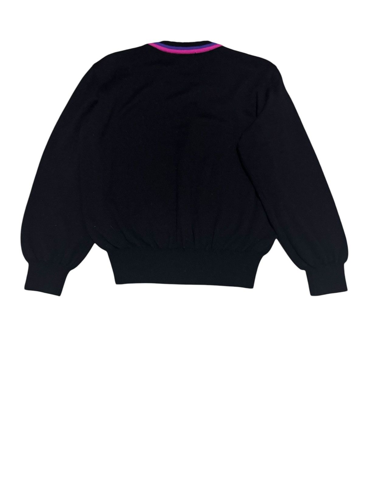 Courreges × Vintage Rare! Courreges Colourway Jumper Cardigan Knitwear Size US M / EU 48-50 / 2 - 2 Thumbnail