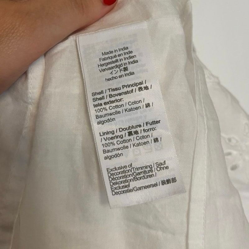 J.Crew NWT J.Crew Eyelet Midi Dress In White Size 4 Size S / US 4 / IT 40 - 8 Thumbnail