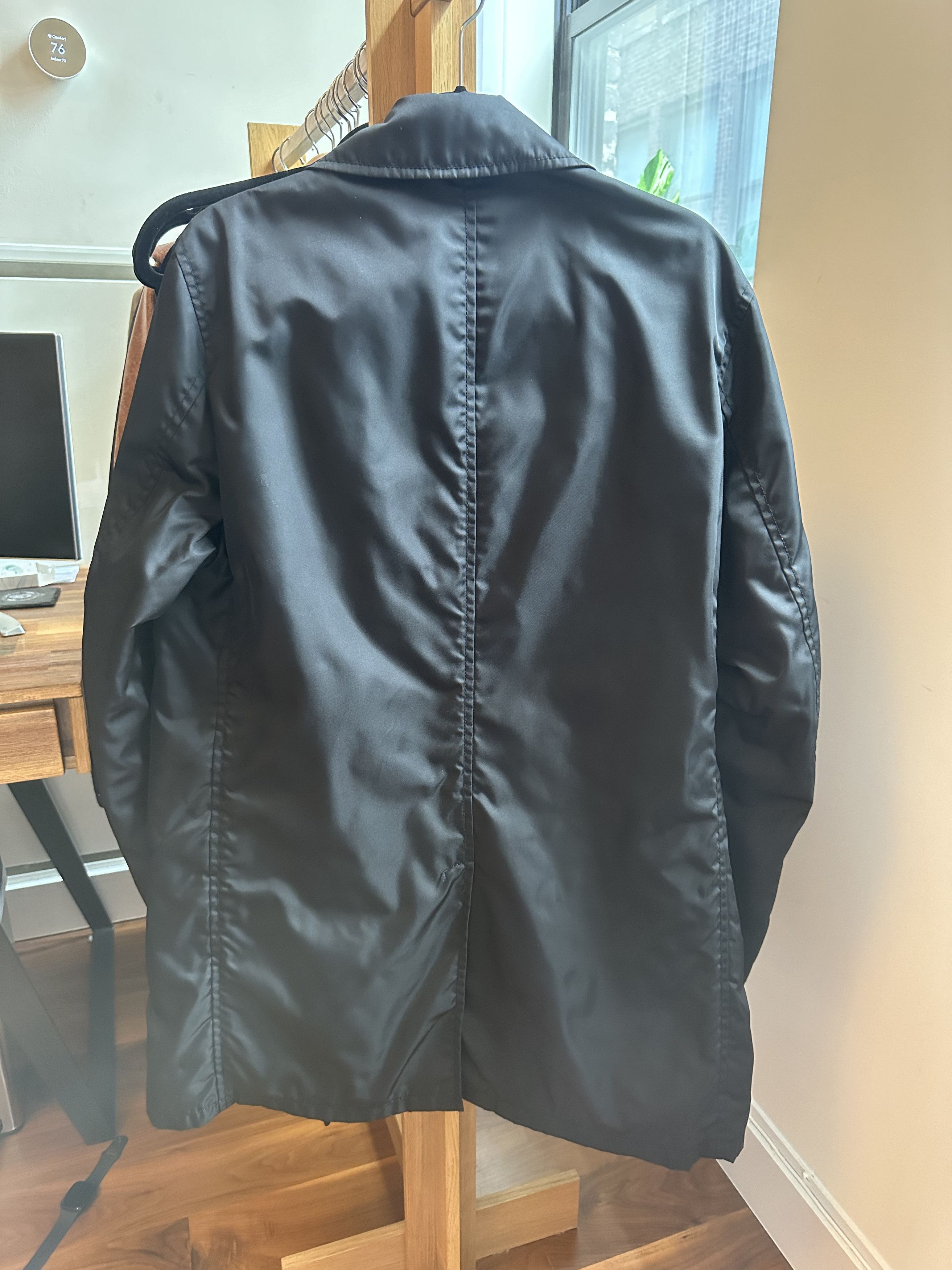 Prada Mainline Nylon Overcoat Size US M / EU 48-50 / 2 - 3 Thumbnail