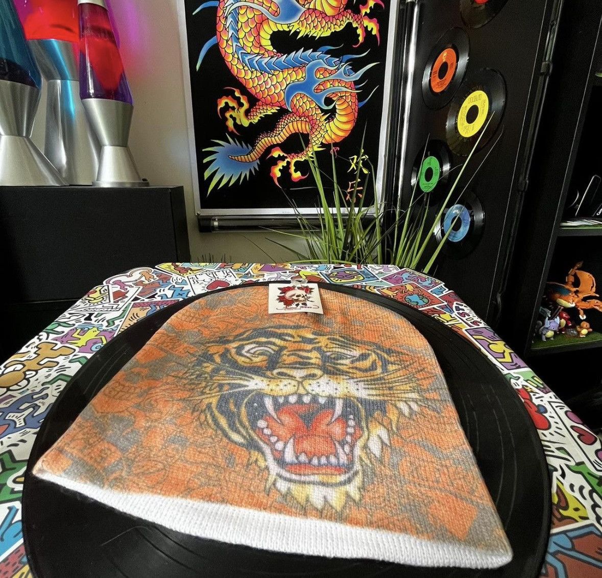 Ed Hardy Ed Hardy style Skull beanie Size ONE SIZE - 2 Thumbnail