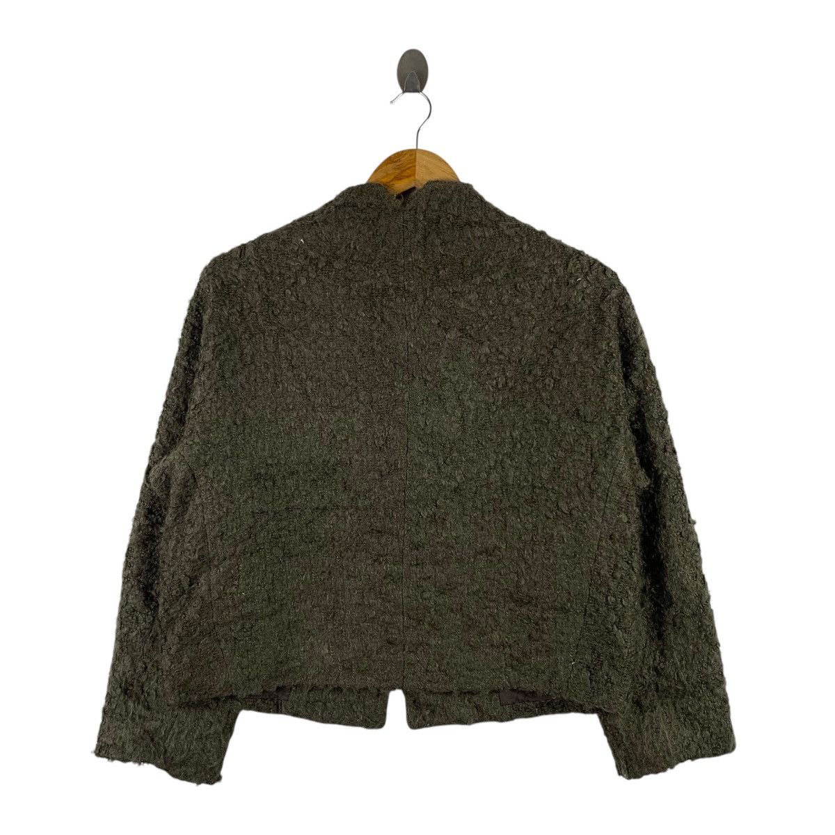 Paul Smith PAUL SMITH Paul Plus Deep Pile Sherpa Button Up Tweed Coat Size US M / EU 48-50 / 2 - 6 Thumbnail