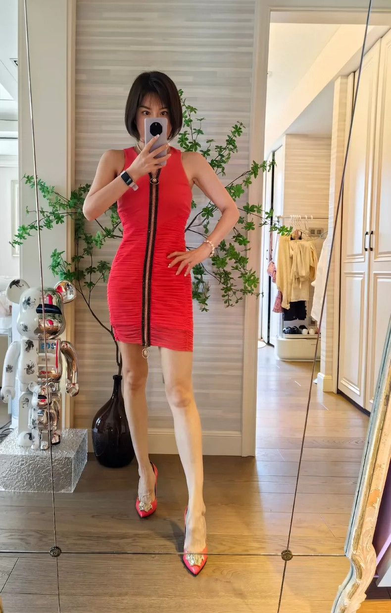 Versace Versace Watermelon red dress Size S / US 4 / IT 40 - 1 Thumbnail