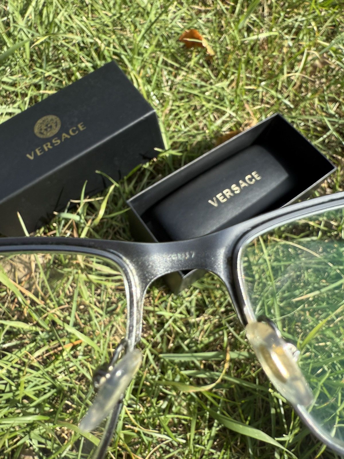 Versace new VERSACE eyeglasses black frame Size ONE SIZE - 11 Thumbnail