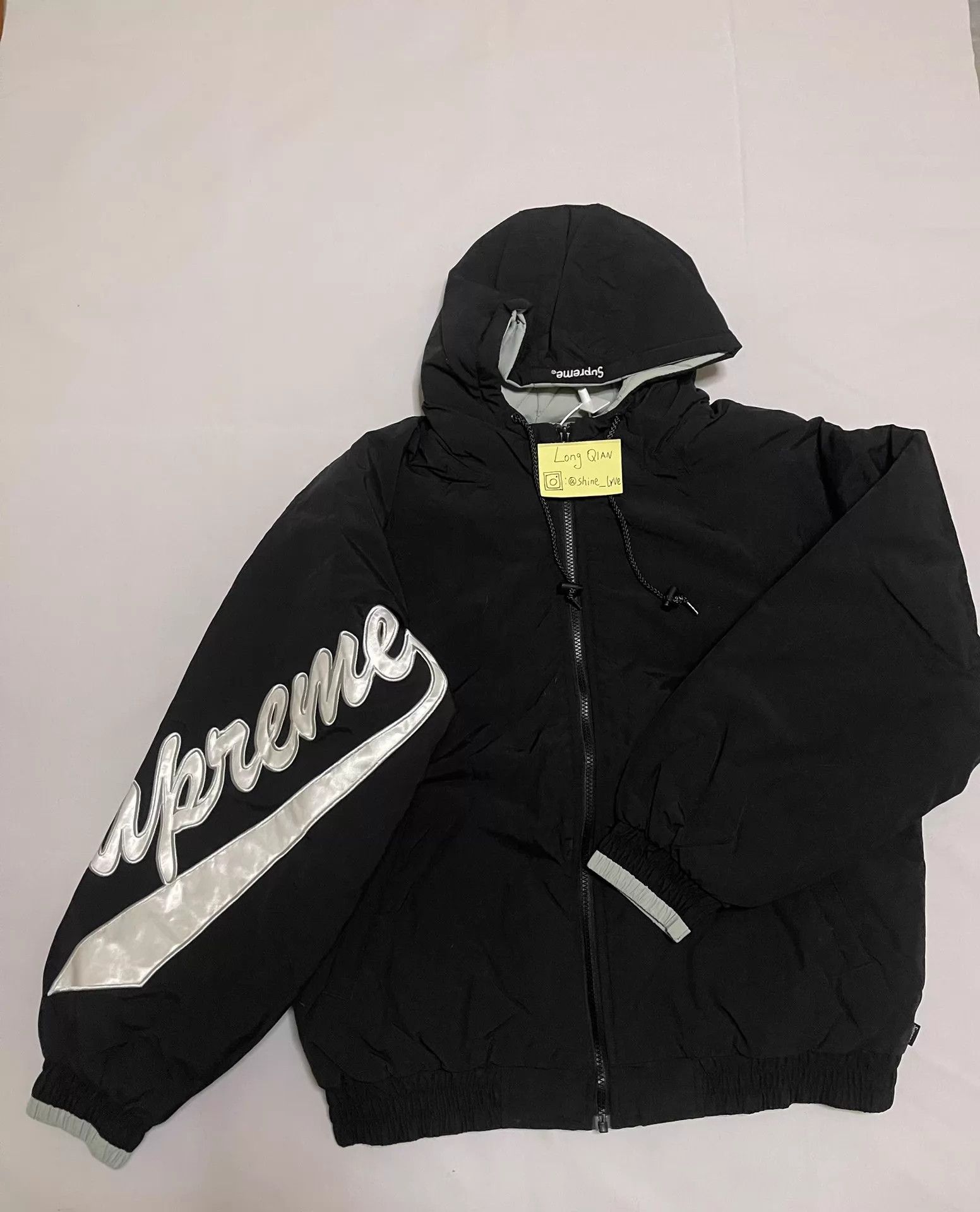 Supreme Supreme Sideline Sleeve Script Cotton Jacket M (New) Size US M / EU 48-50 / 2 - 1 Thumbnail