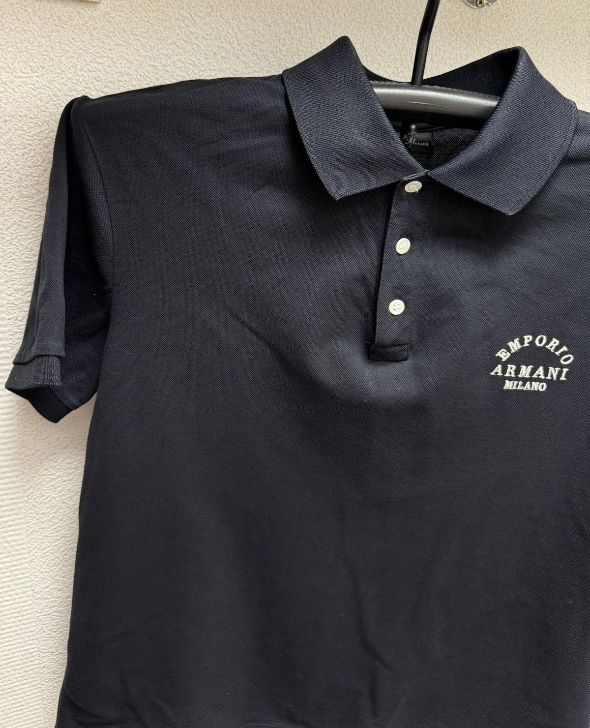 Emporio Armani Emporio Armani Xl big logo Polo Size US XL / EU 56 / 4 - 7 Thumbnail