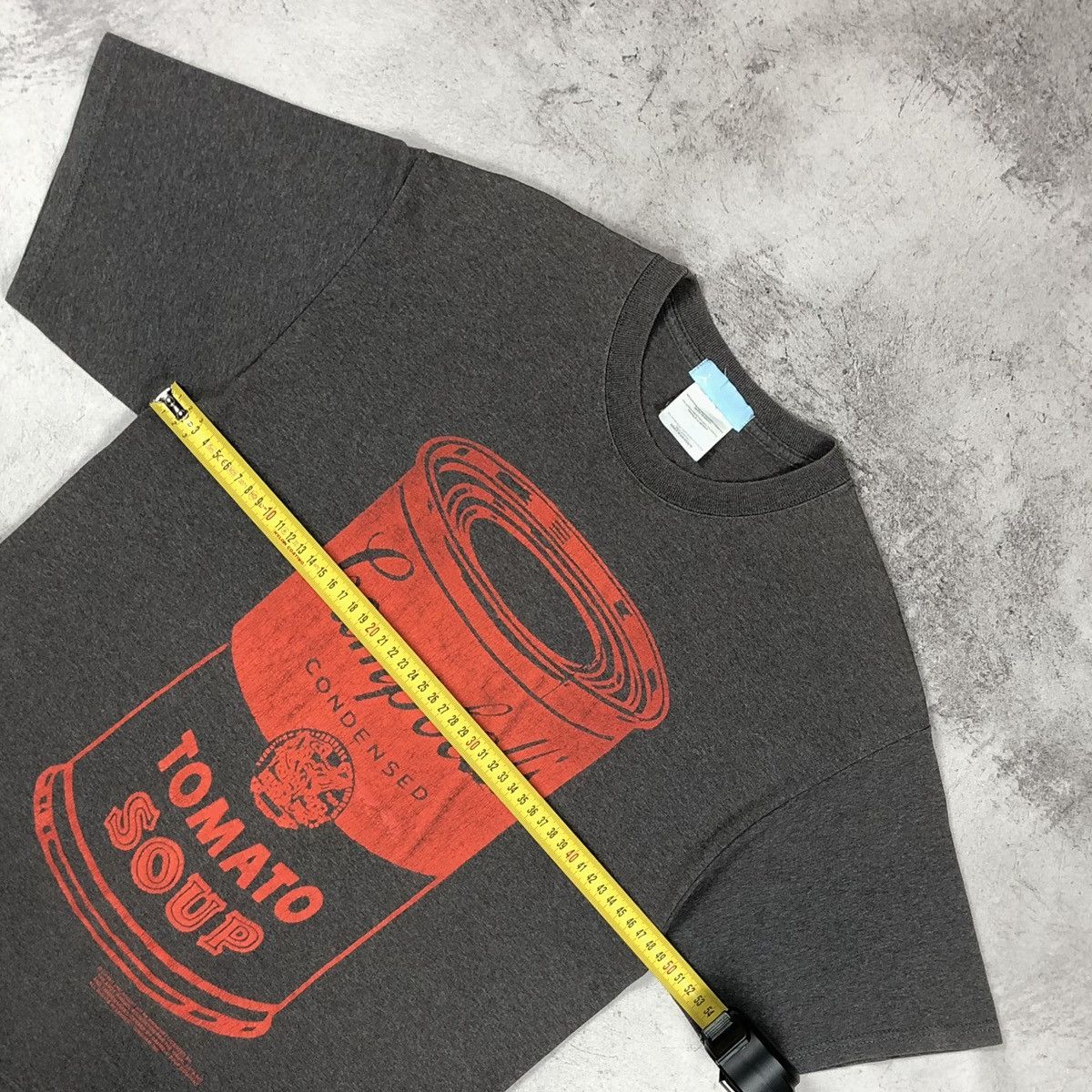 Andy Warhol Vintage Andy Warhol Campbell's Tomato Soup Gingham Tee Size US M / EU 48-50 / 2 - 20 Thumbnail