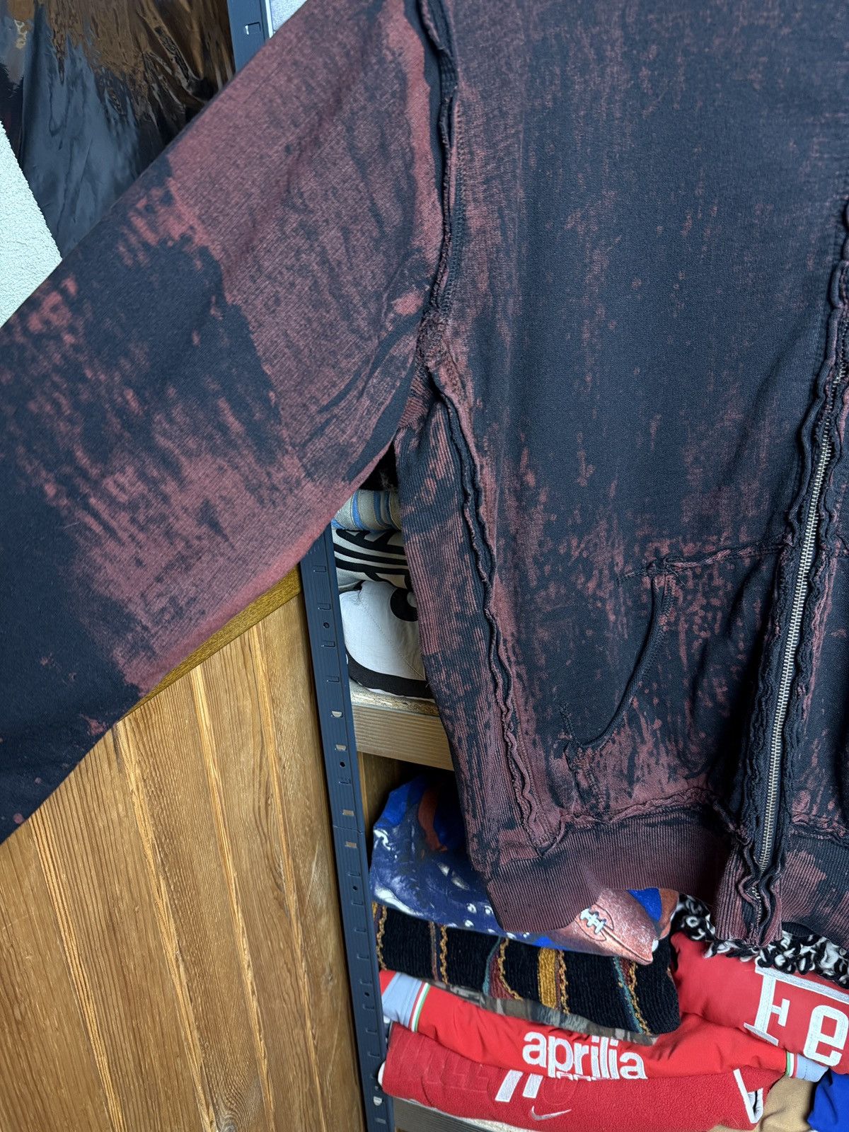 Affliction Y2K Affliction Reversible Hooded 00s Zip Jacket Grunge Opium Size US M / EU 48-50 / 2 - 16 Thumbnail