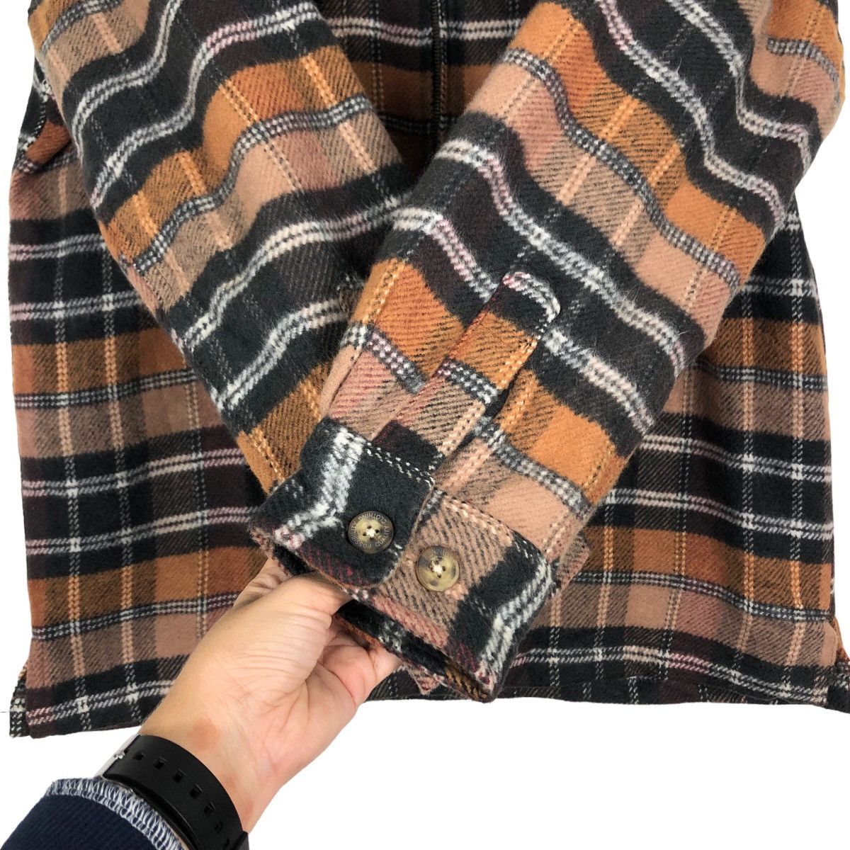 Japanese Brand Tartan Design Flannel Wool Jacket Possibility Issey Miyake Size US M / EU 48-50 / 2 - 15 Thumbnail