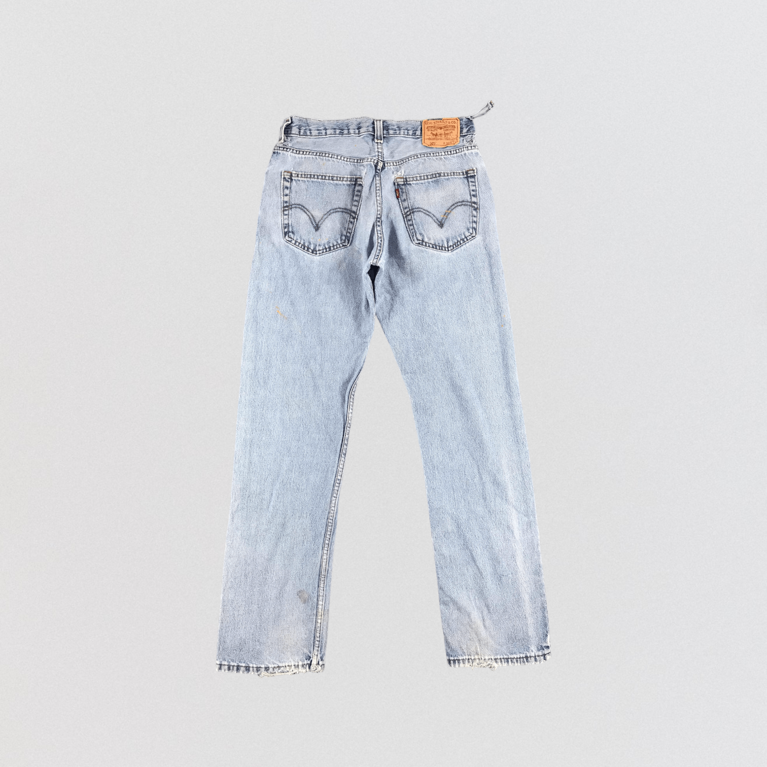 Levi's × Vintage Vintage Light Wash Levis 505 Jeans-JM1770 Size US 33 - 2 Thumbnail