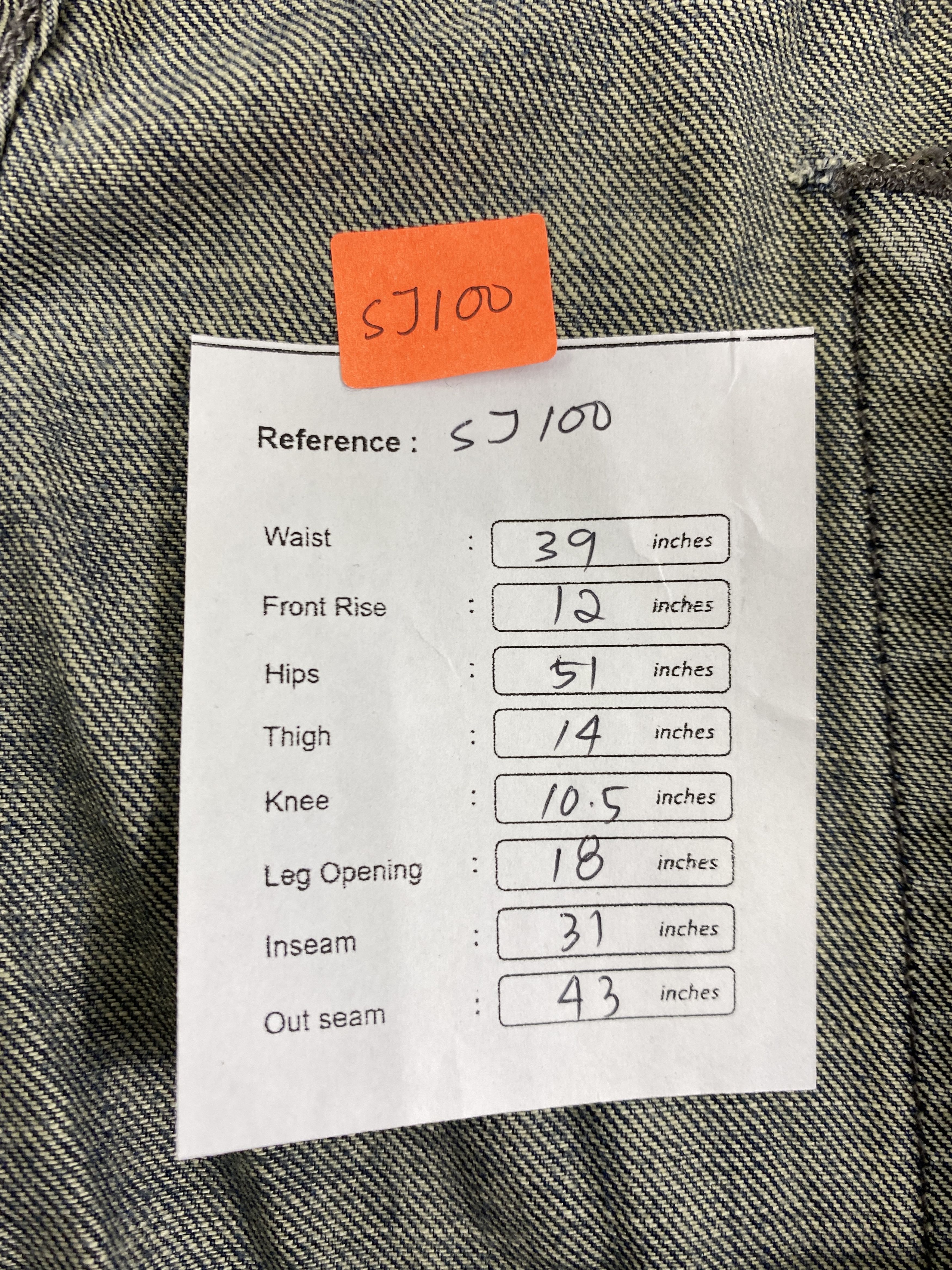 Levi's Distressed Blue Levi's 569 Jeans 39x31 Denim -SJ100 Size US 39 - 8 Thumbnail
