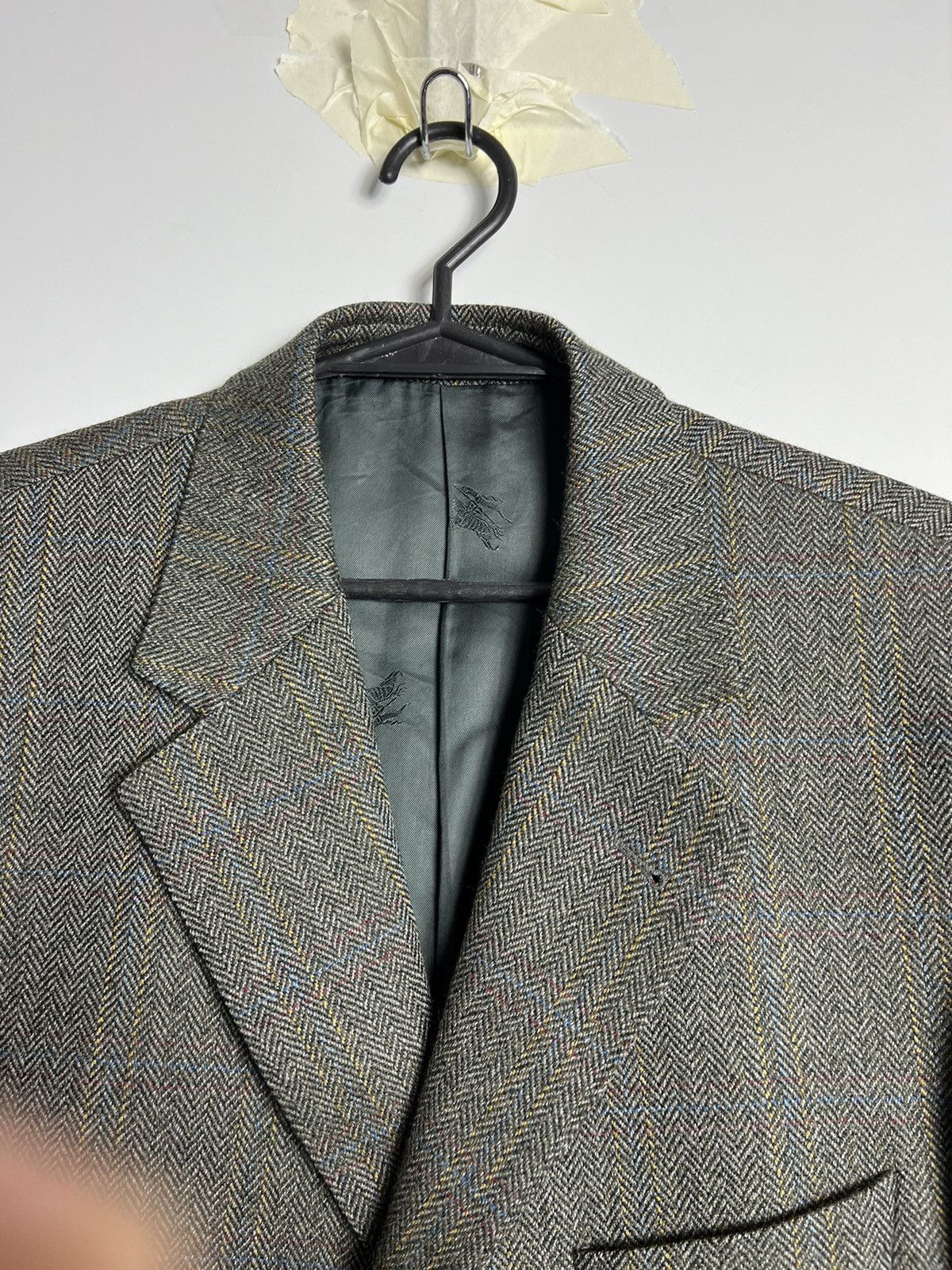 Adidas × Vintage Wool Blazer Burberry London Grille Size US M / EU 48-50 / 2 - 3 Thumbnail