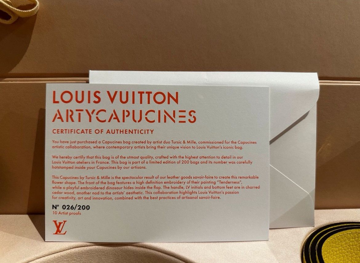 Louis Vuitton Louis Vuitton Artycapucines Tursic & Mille Limited Edition Size ONE SIZE - 4 Thumbnail