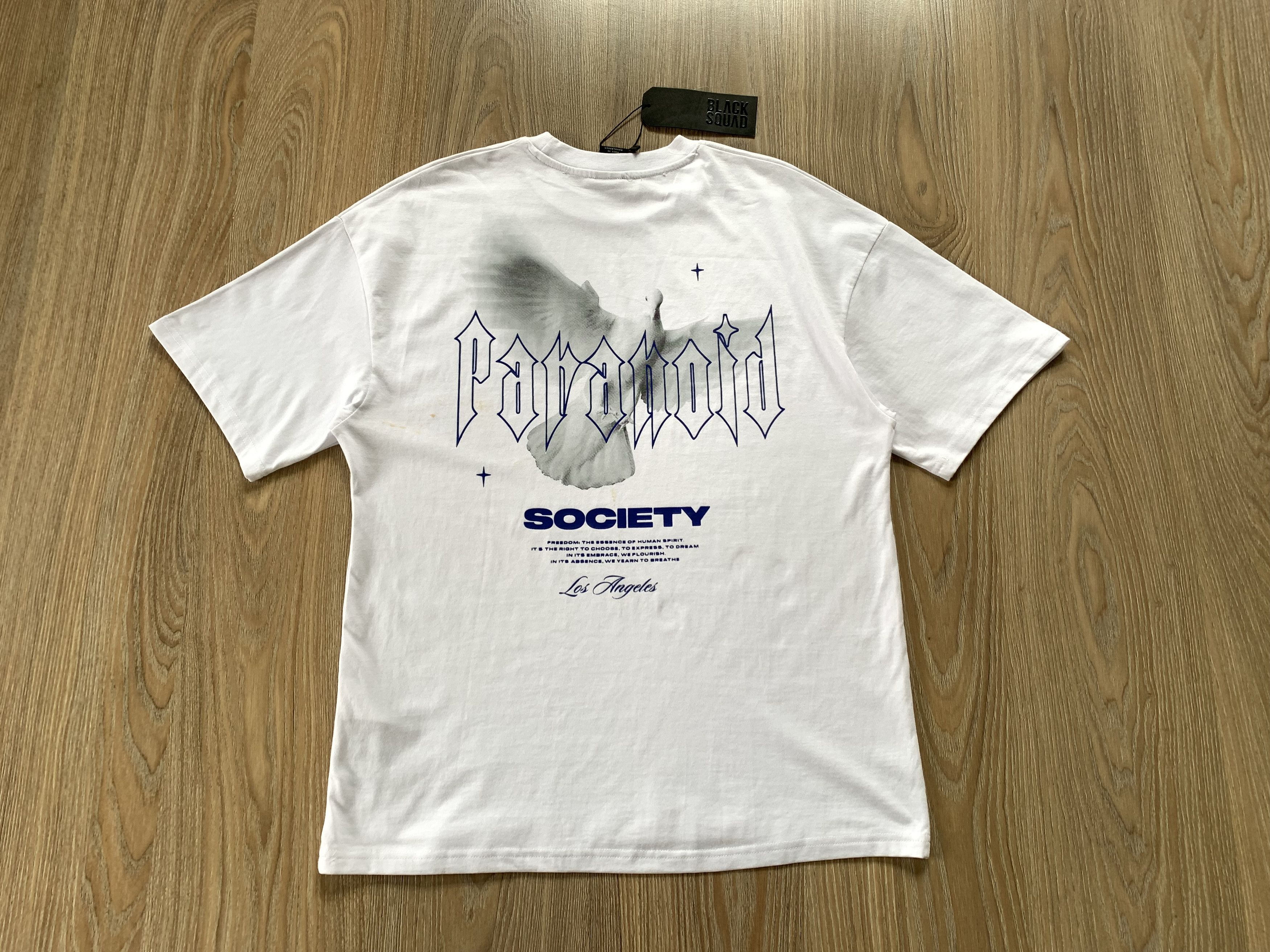 Designer Black Squad Polaroid White T-Shirt Size US XS / EU 42 / 0 - 3 Thumbnail