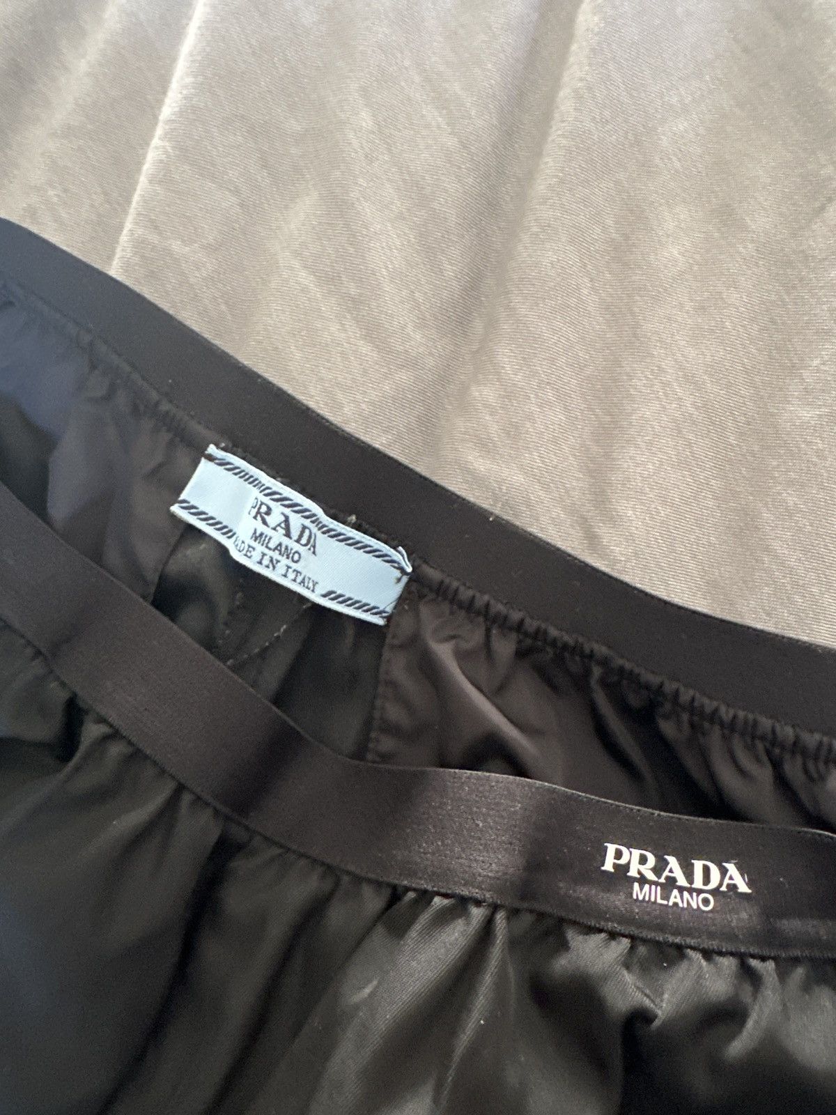 Prada Prada Black Nylon Pants Size US 29 - 4 Thumbnail