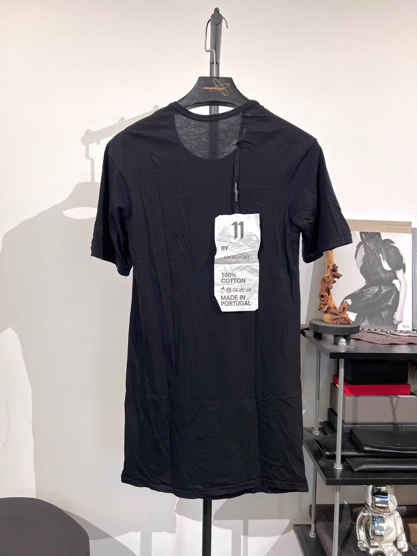 11 By Boris Bidjan Saberi 11by BBS TS1 Minimal T-Shirt K35 Size US XXS / EU 40 - 2 Thumbnail