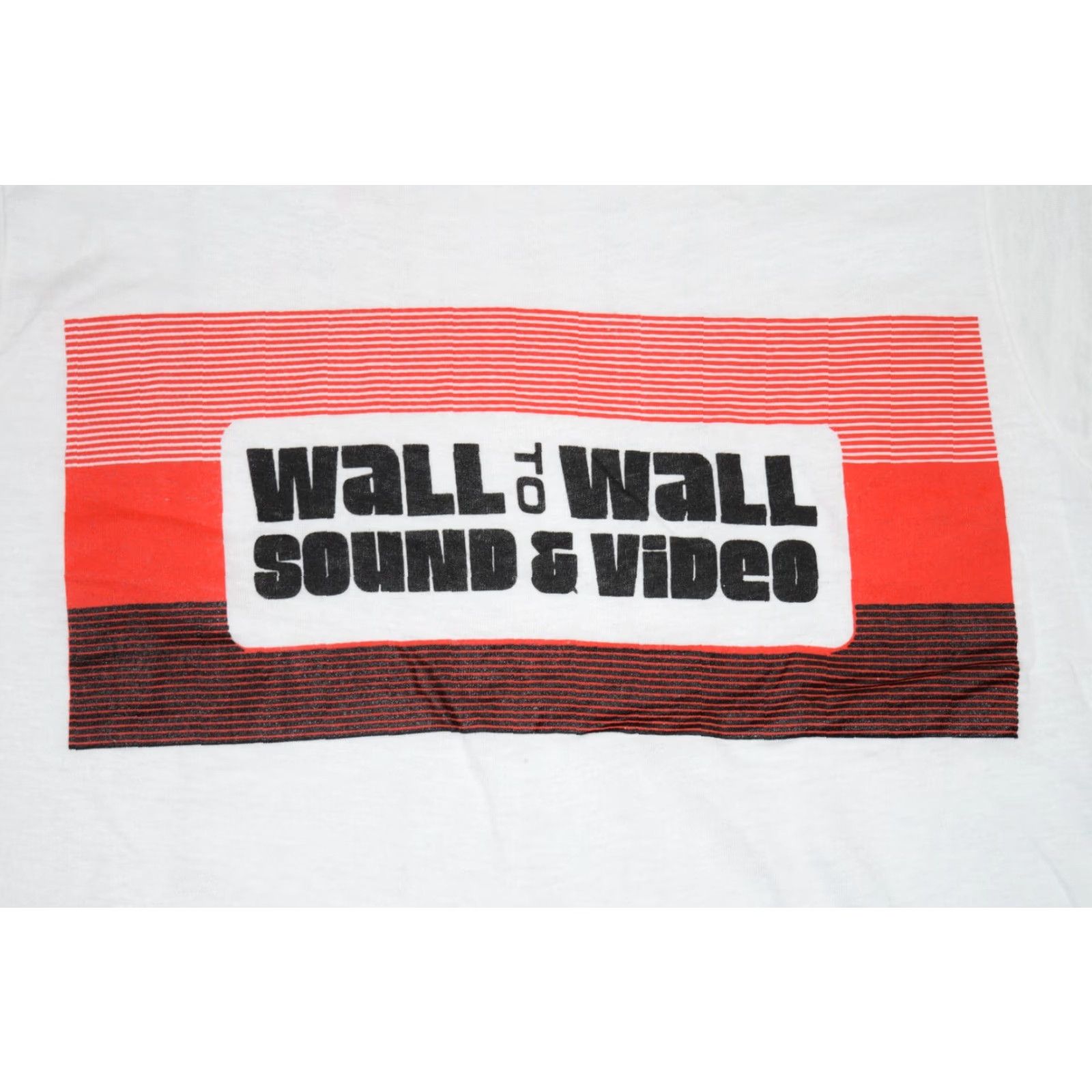 Vintage VINTAGE SCREEN STARS 80s HIFI SOUND GRAPHIC TEE Shirt S White Mens Size US S / EU 44-46 / 1 - 2 Thumbnail